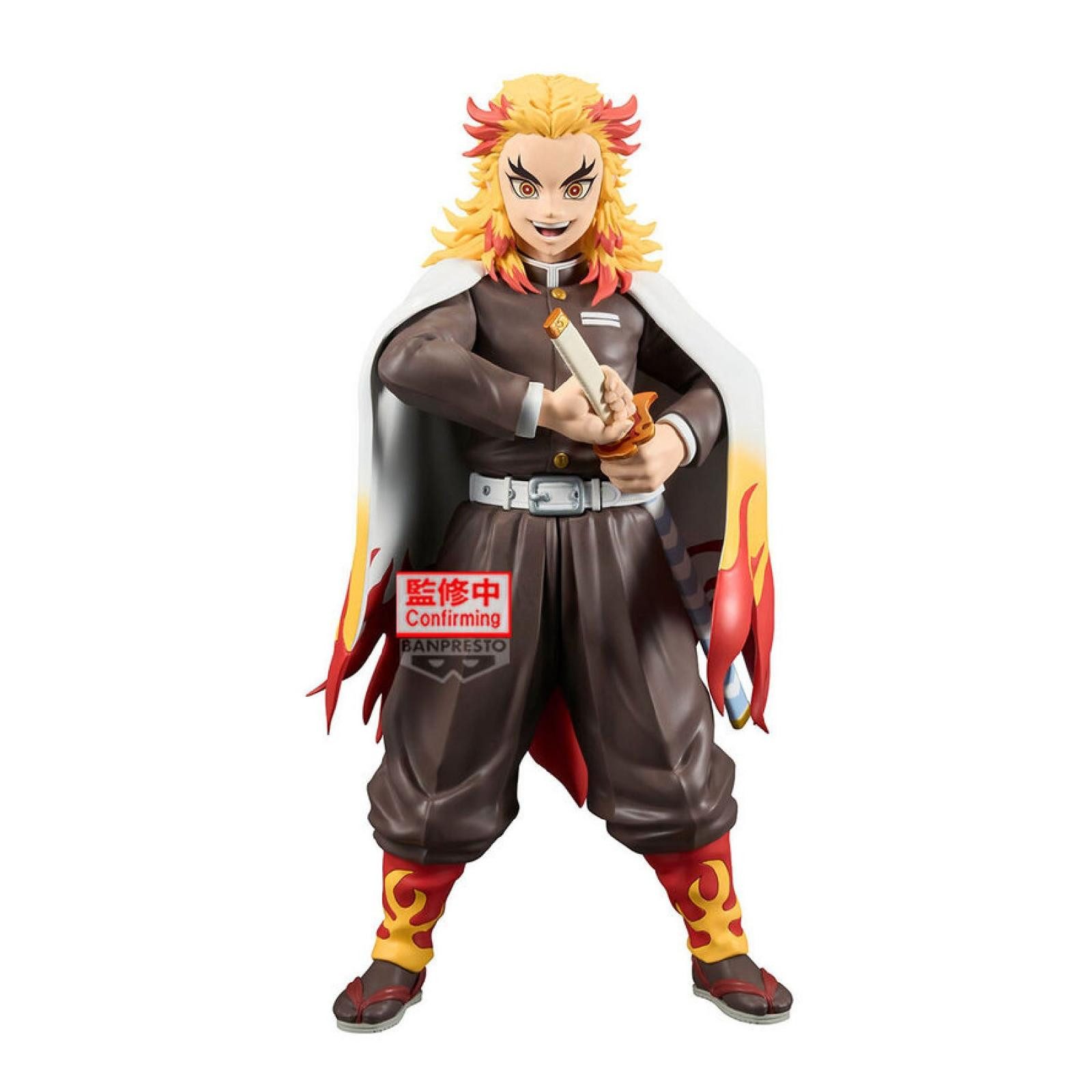 Banpresto Sammelfigur Demon Slayer Kimetsu no Yaiba Kyojuro Rengoku Grandista figure 24cm