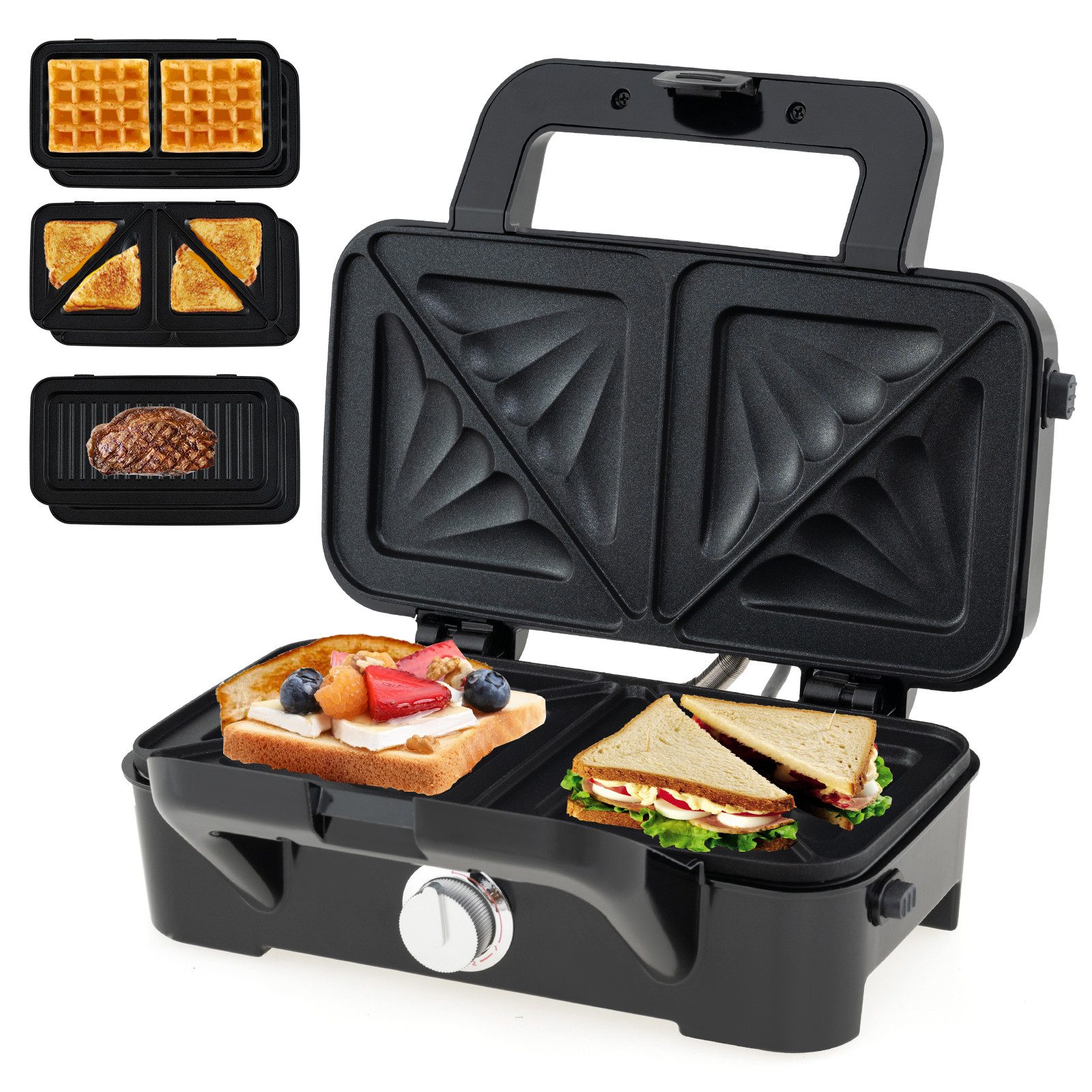 COSTWAY 3-in-1-Sandwichmaker