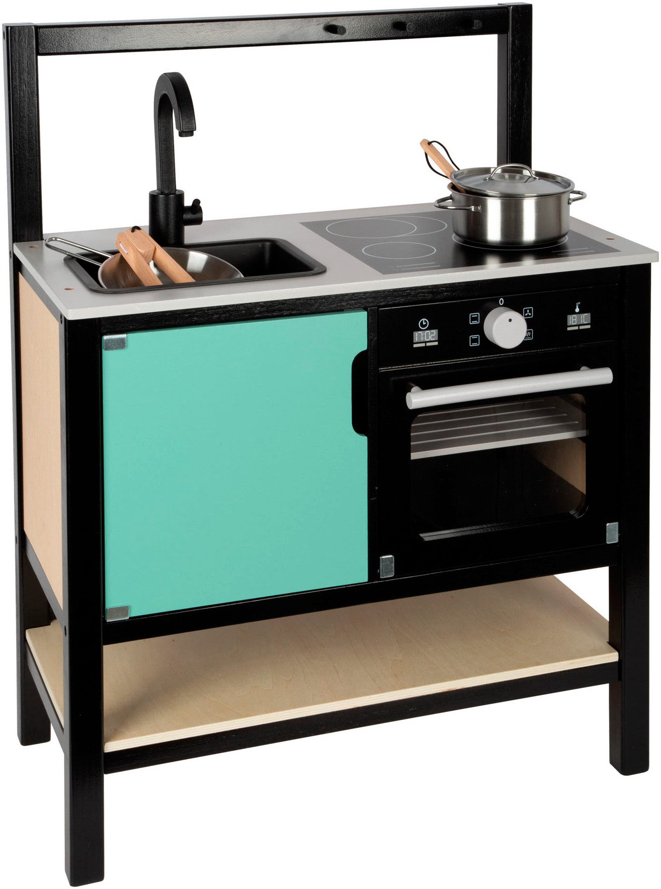 Small Foot Spielküche Industrial Holz, Kunststoff, Metall