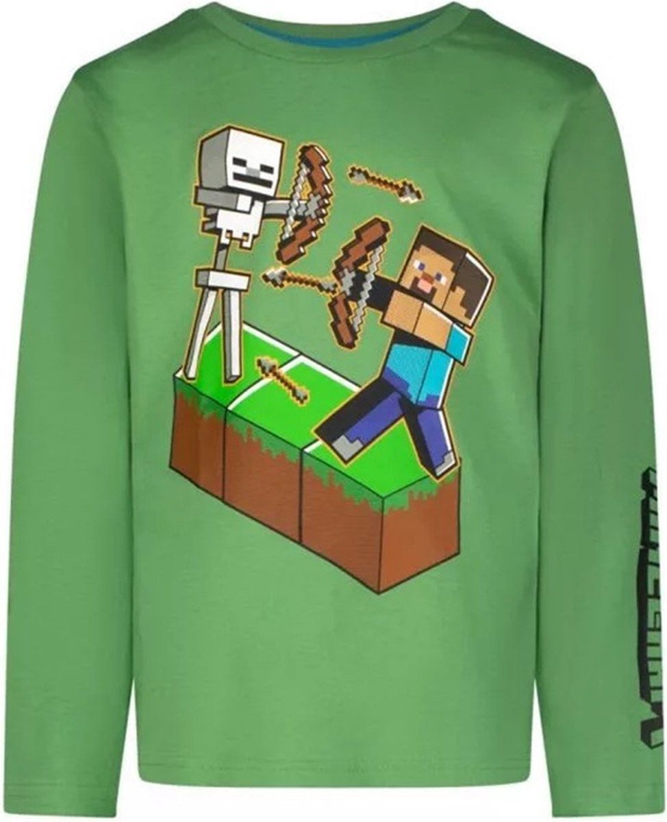 Langarmshirt MINECRAFT Langarm T-Shirt Kinder Sweatshirt Pullover Jungen