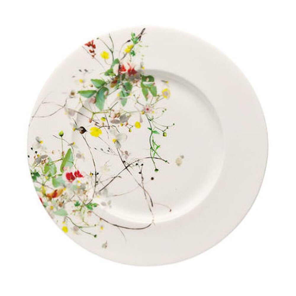 Rosenthal Frühstücksteller Frühstücksteller 19 cm Fahne Brillance Fleurs Sauvages, (1 St), Frühstücksteller, Ø19cm, Bone China