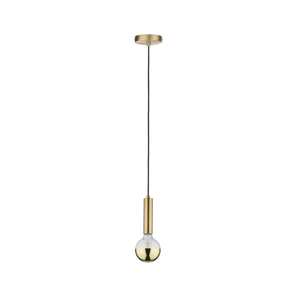 Paulmann LED Pendelleuchte Paulmann Pendelleuchte Neordic Kine Messing, Ohne Leuchtmittel, Dimmbar ohne Bewegungsmelder
