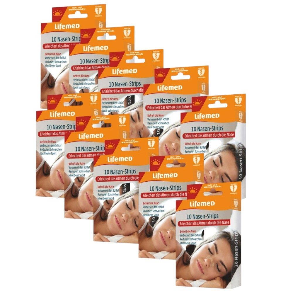 LifeMed Nasenpflaster 10x Lifemed Nasenpflaster 10x 10 Stück