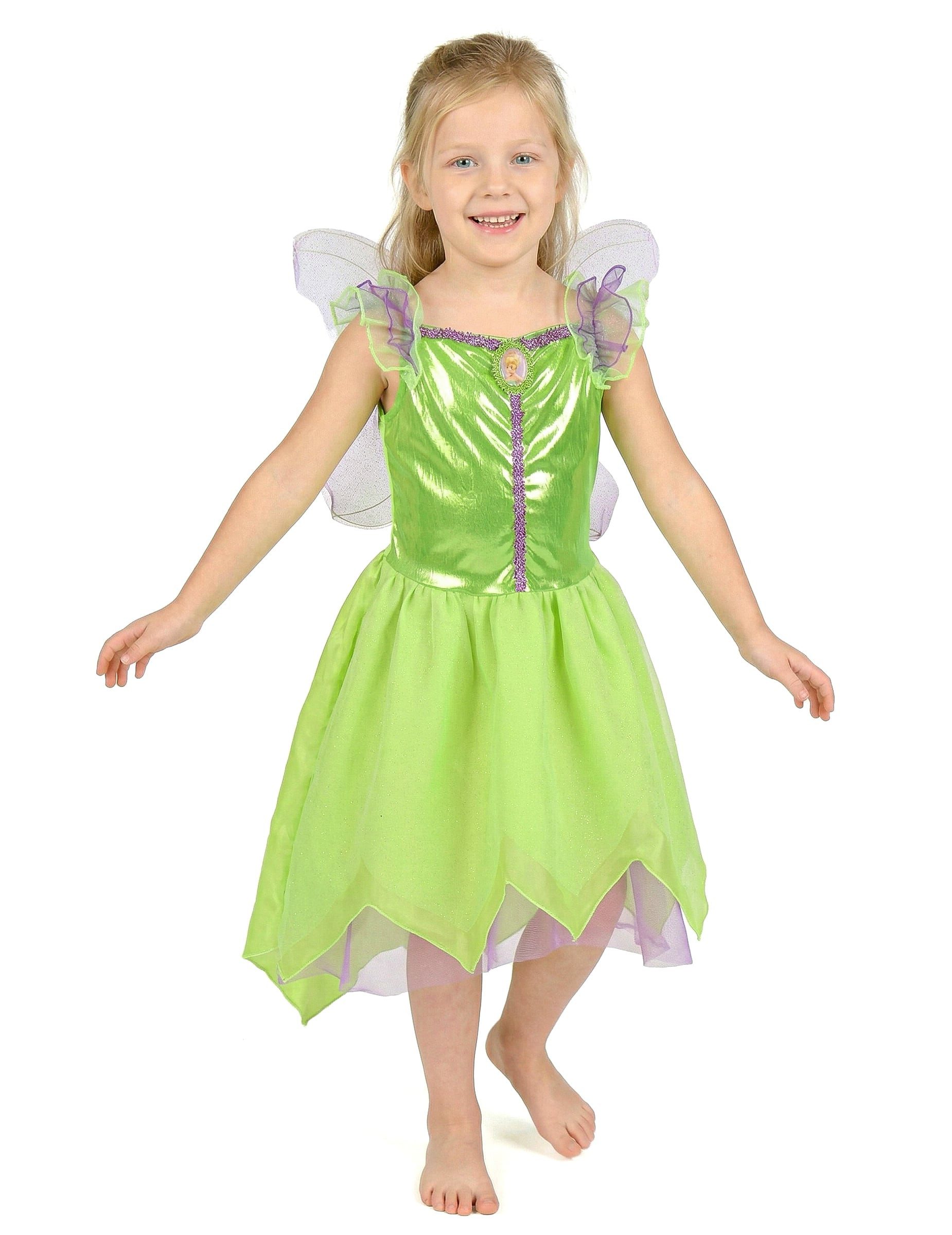 Kostüm Tinkerbell Disney Kinderkostüm Fee Grün