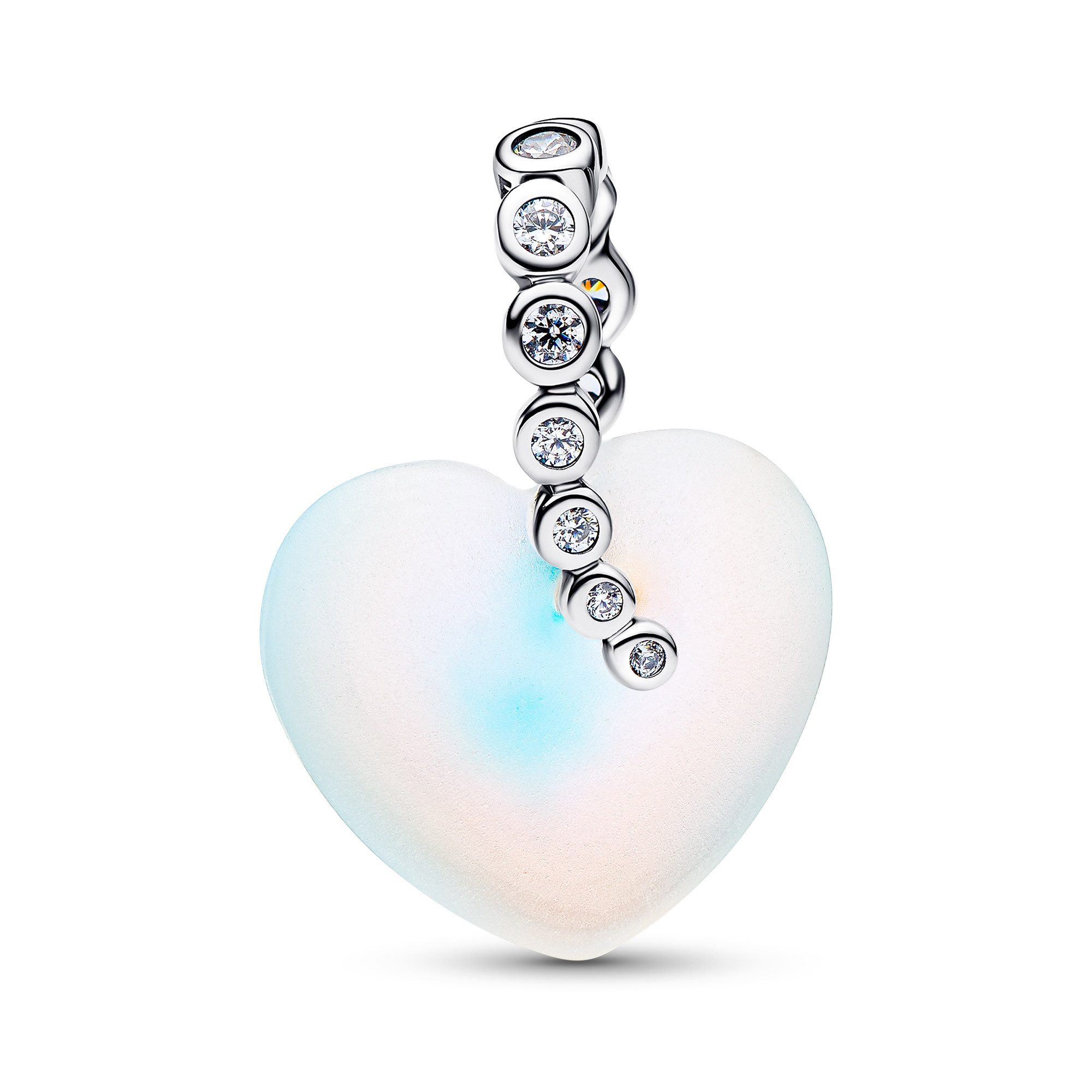 Pandora Herzanhänger Charm-Silber Sternschnuppe & Herz