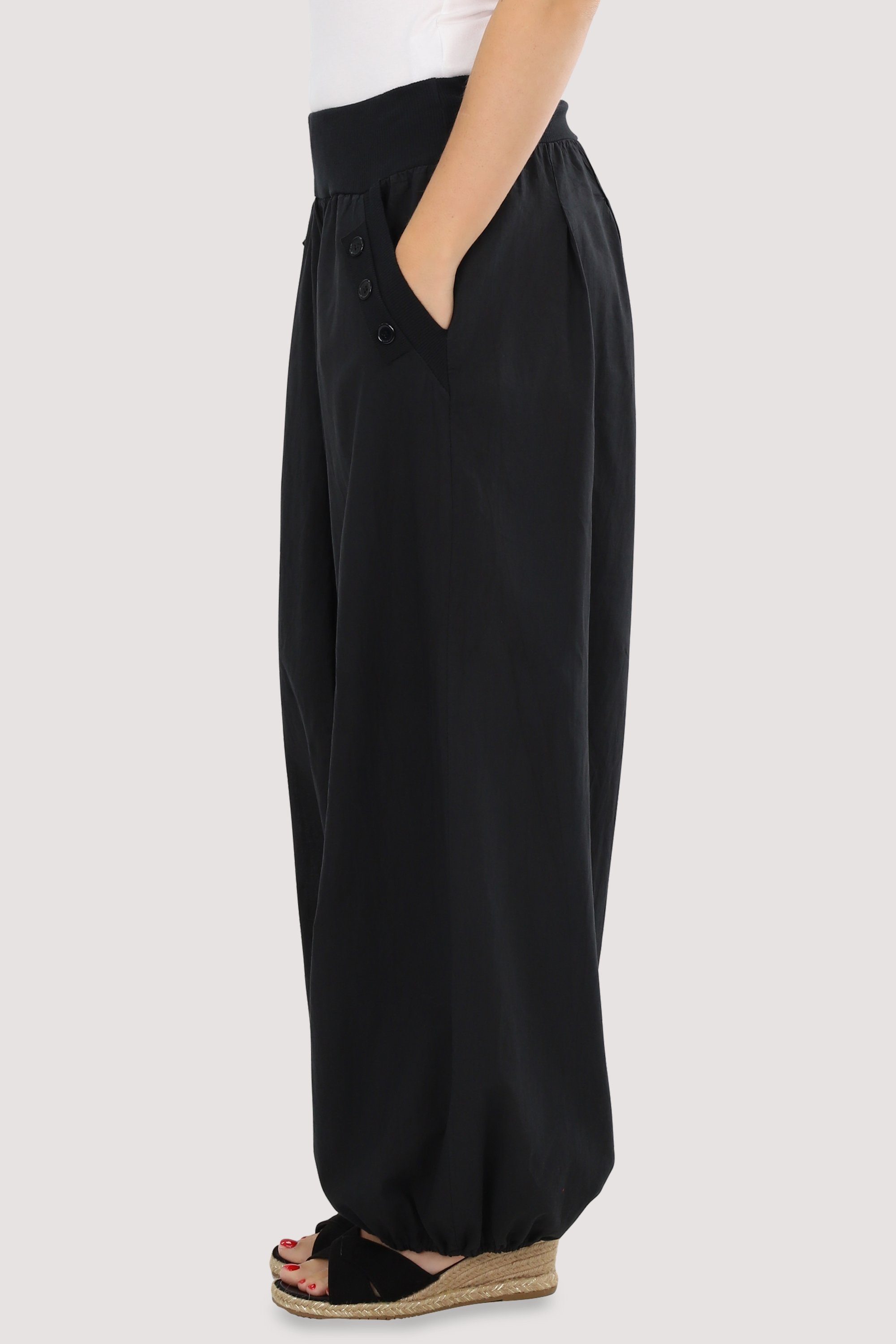 malito more than fashion Haremshose 23245P Sommer Aladinhose Freizeithose l günstig online kaufen