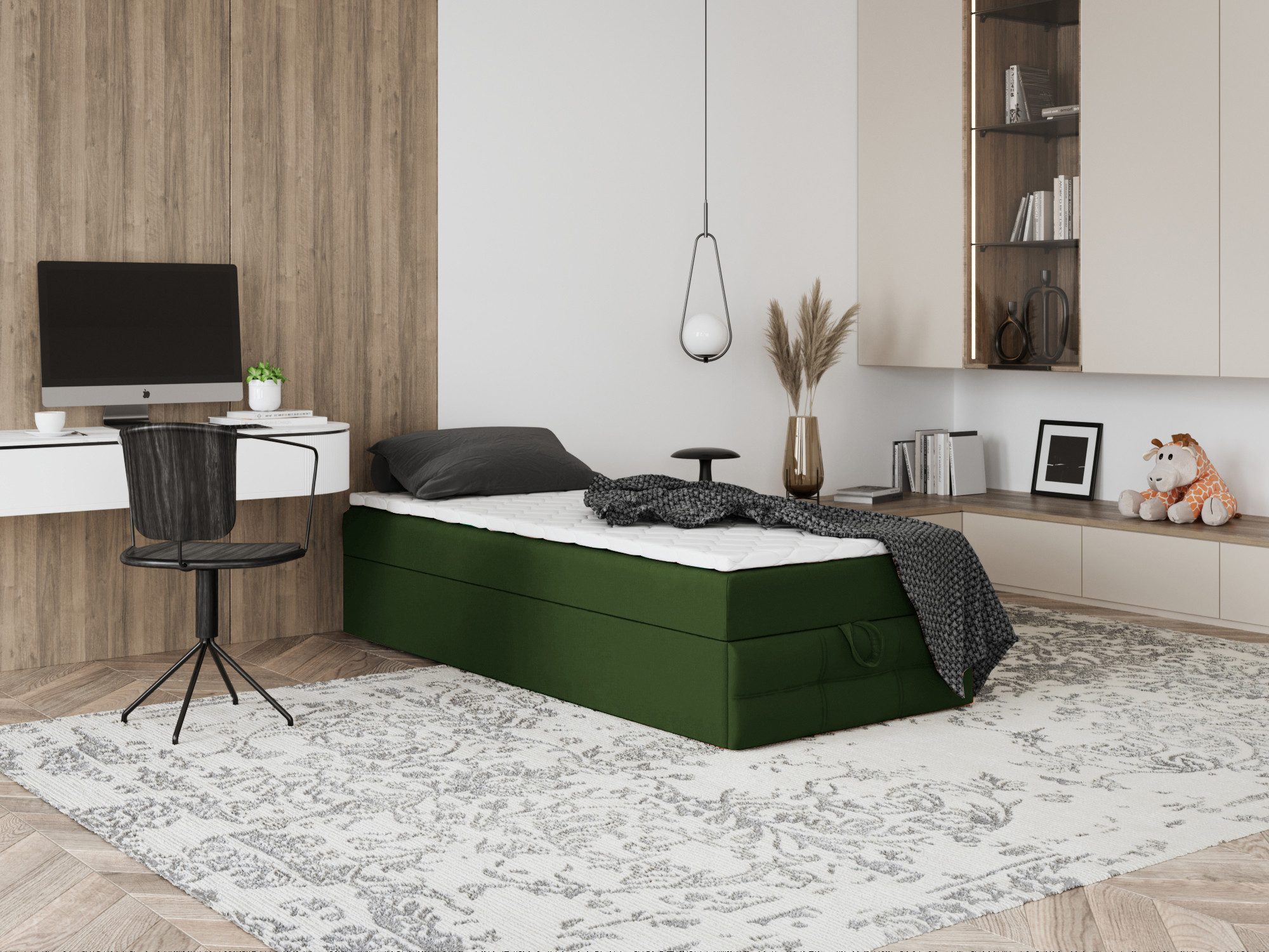 Godre Boxspringbett mit Bettkasten EWORA MINI günstig online kaufen