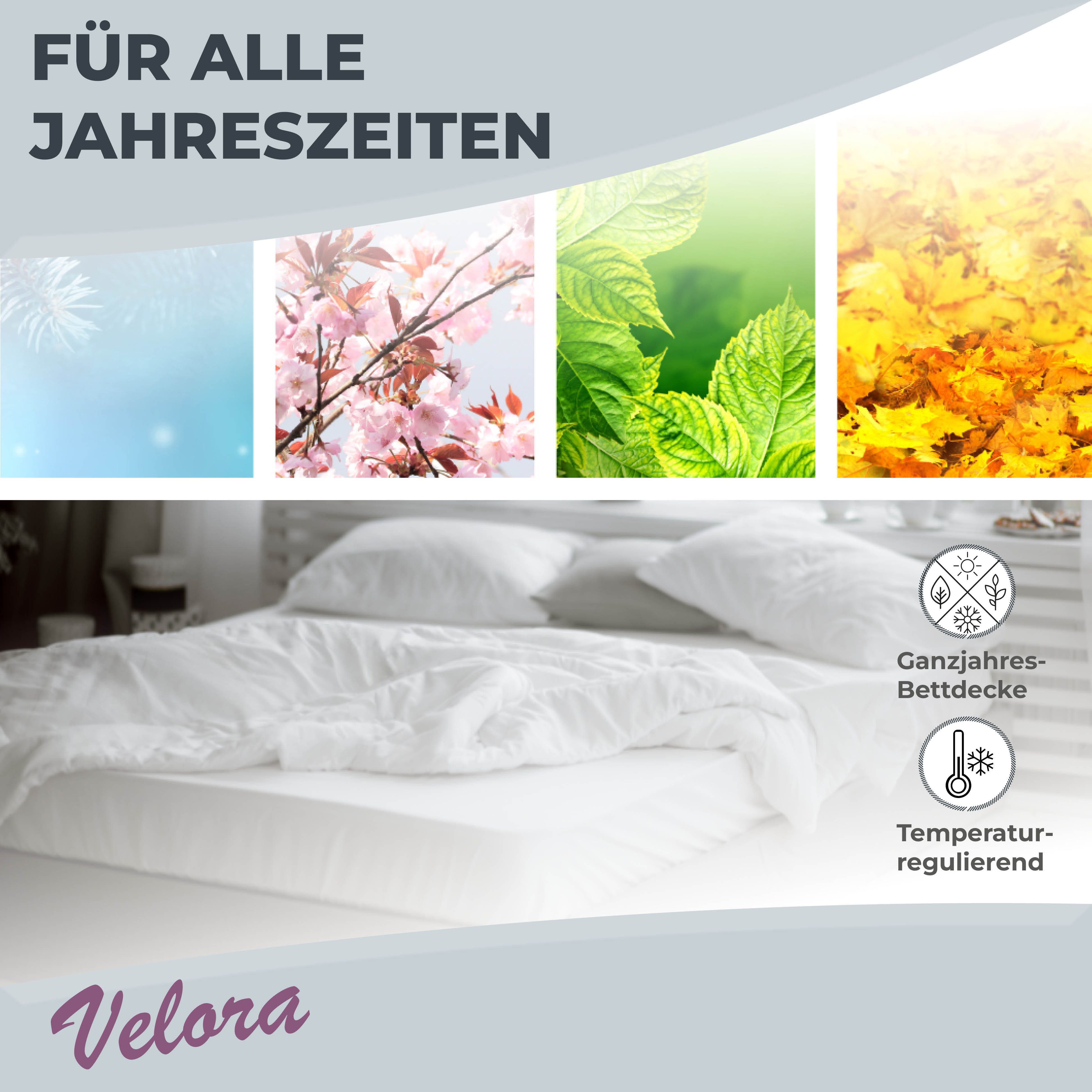 VELORA Bett-Set Velora Bettdecke & Kopfkissen günstig online kaufen