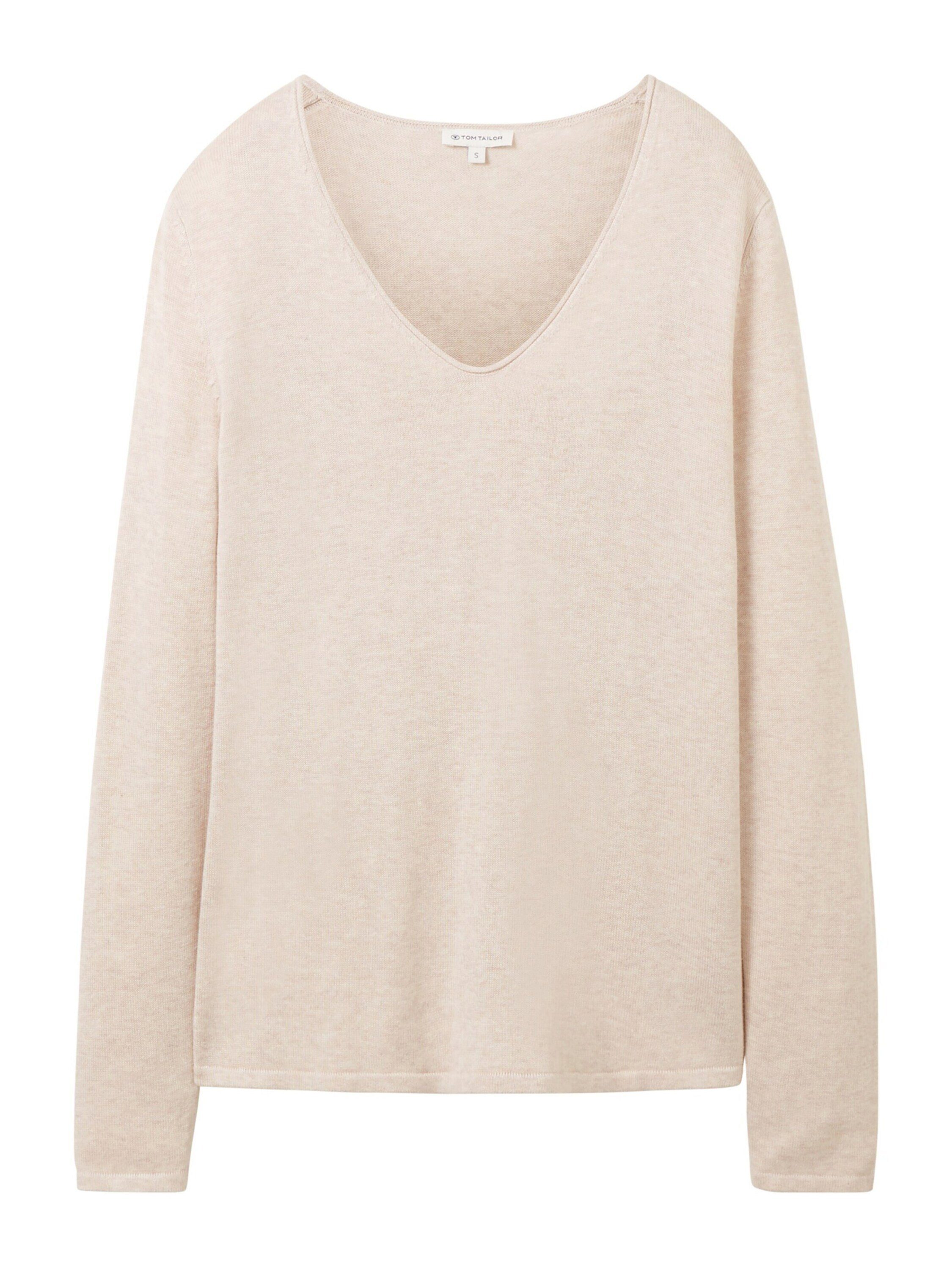 TOM TAILOR Strickpullover Dünner Strickpullover Basic günstig online kaufen