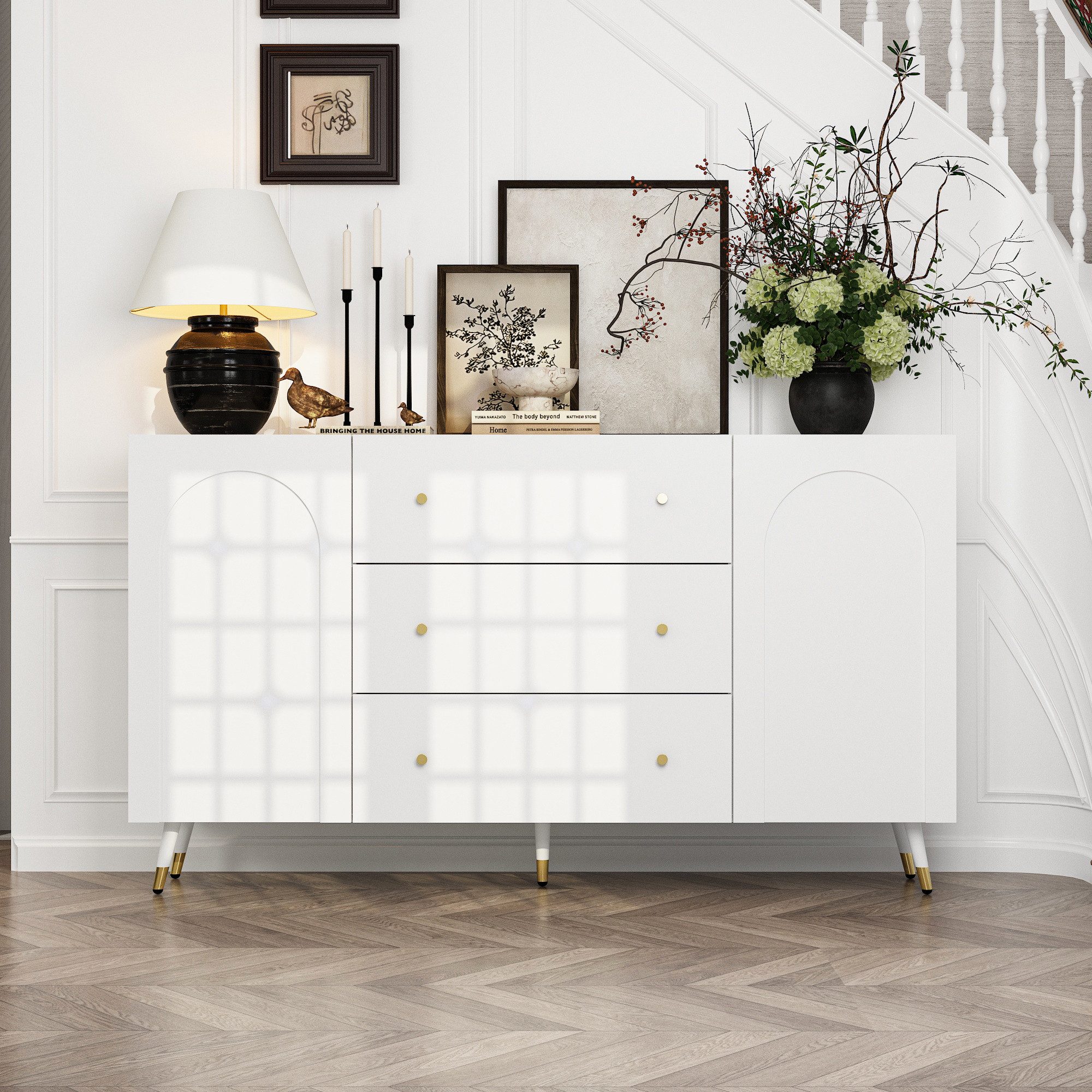 FUFU&GAGA Sideboard mit 2 Türen und günstig online kaufen