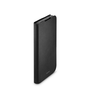 Hama Smartphone-Hülle Handytasche für Samsung Galaxy S23 FE, Farbe Schwarz, flexible Hülle, Mit Kartenfächer, Standfunktion und Magnetverschluss
