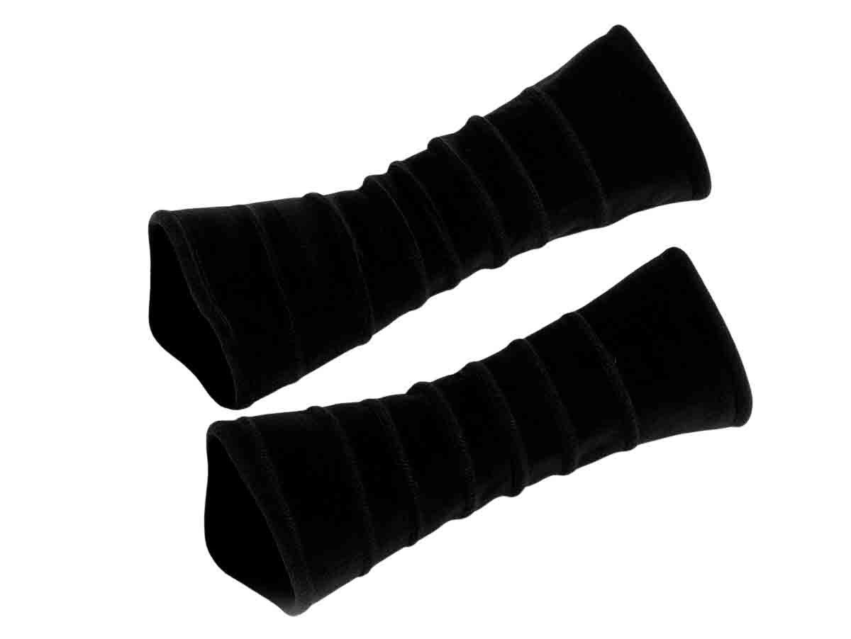 KUNST UND MAGIE Armstulpen Kunst und Magie Samt Armstulpen Stulpen Handwärmer Handschuhe