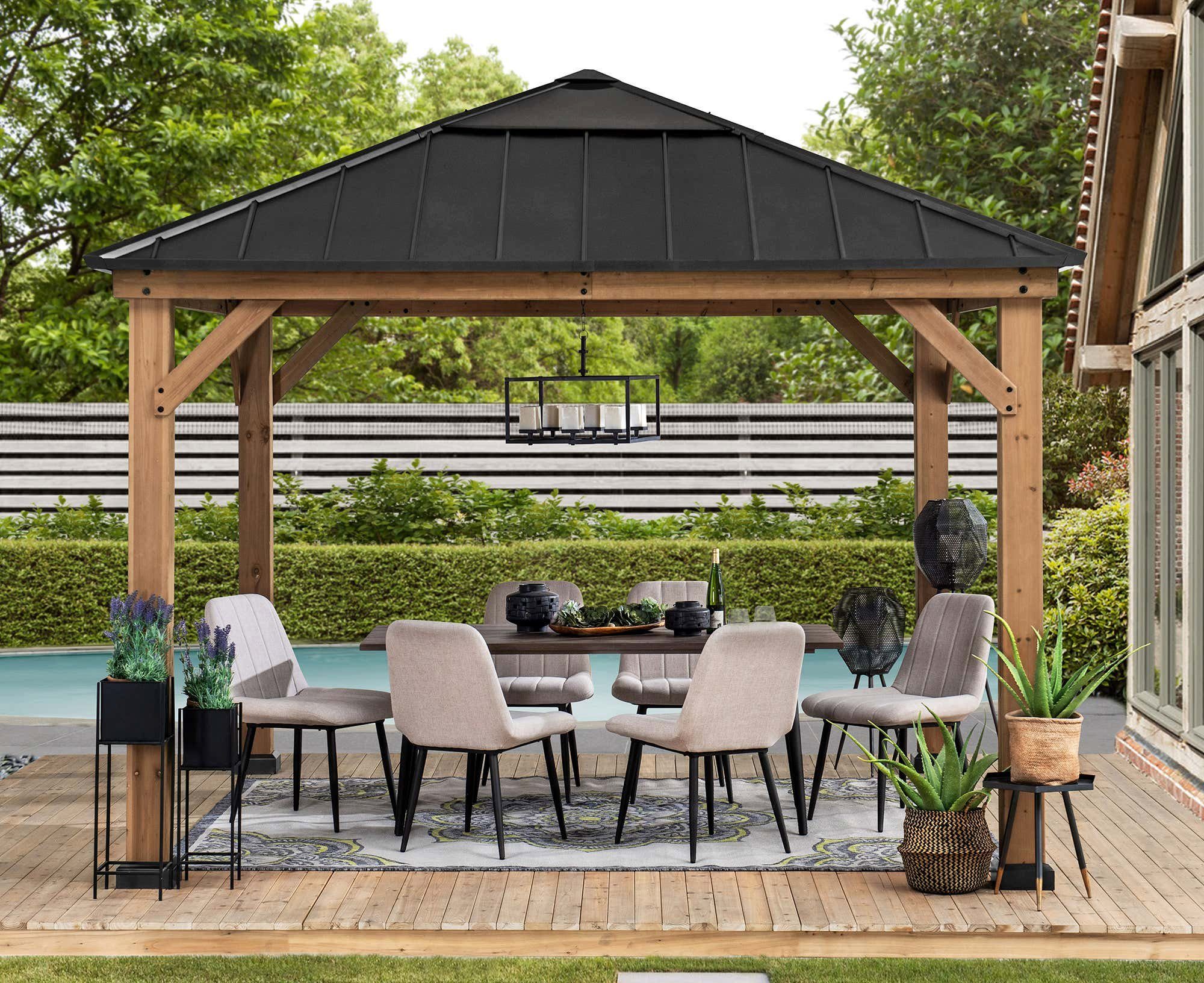 Sunjoy Pavillon Sunjoy Pirin, mit günstig online kaufen