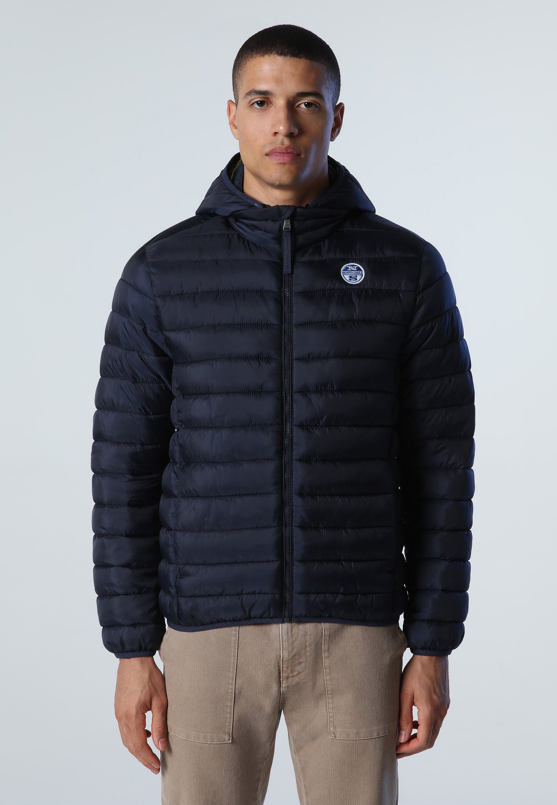 Kurzjacke Puffer BLUE North Skye Jacket NAVY Übergangsjacke Sails