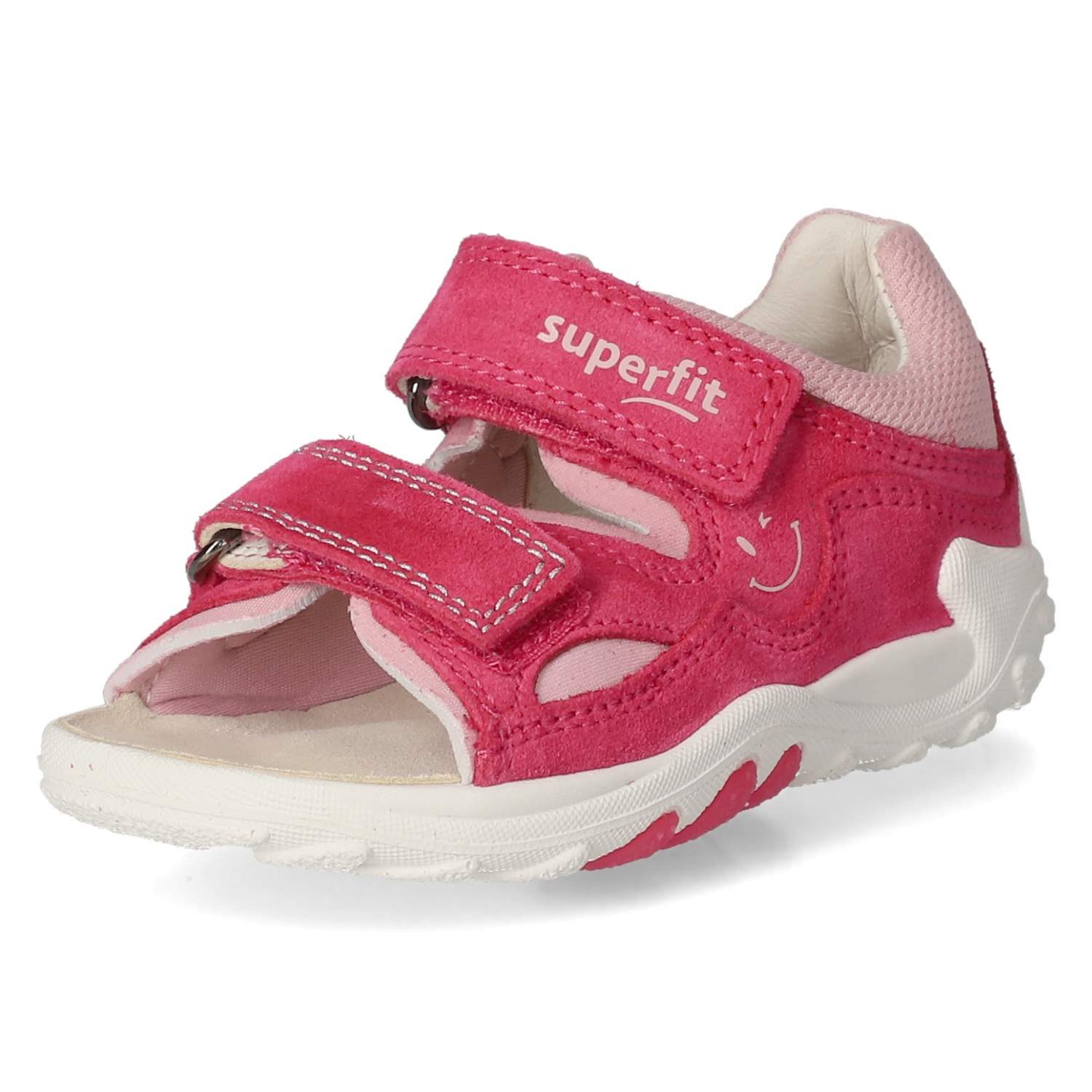 Superfit Superfit 1-000034-5500 Mädchen Leder & Textil pink Sandalette