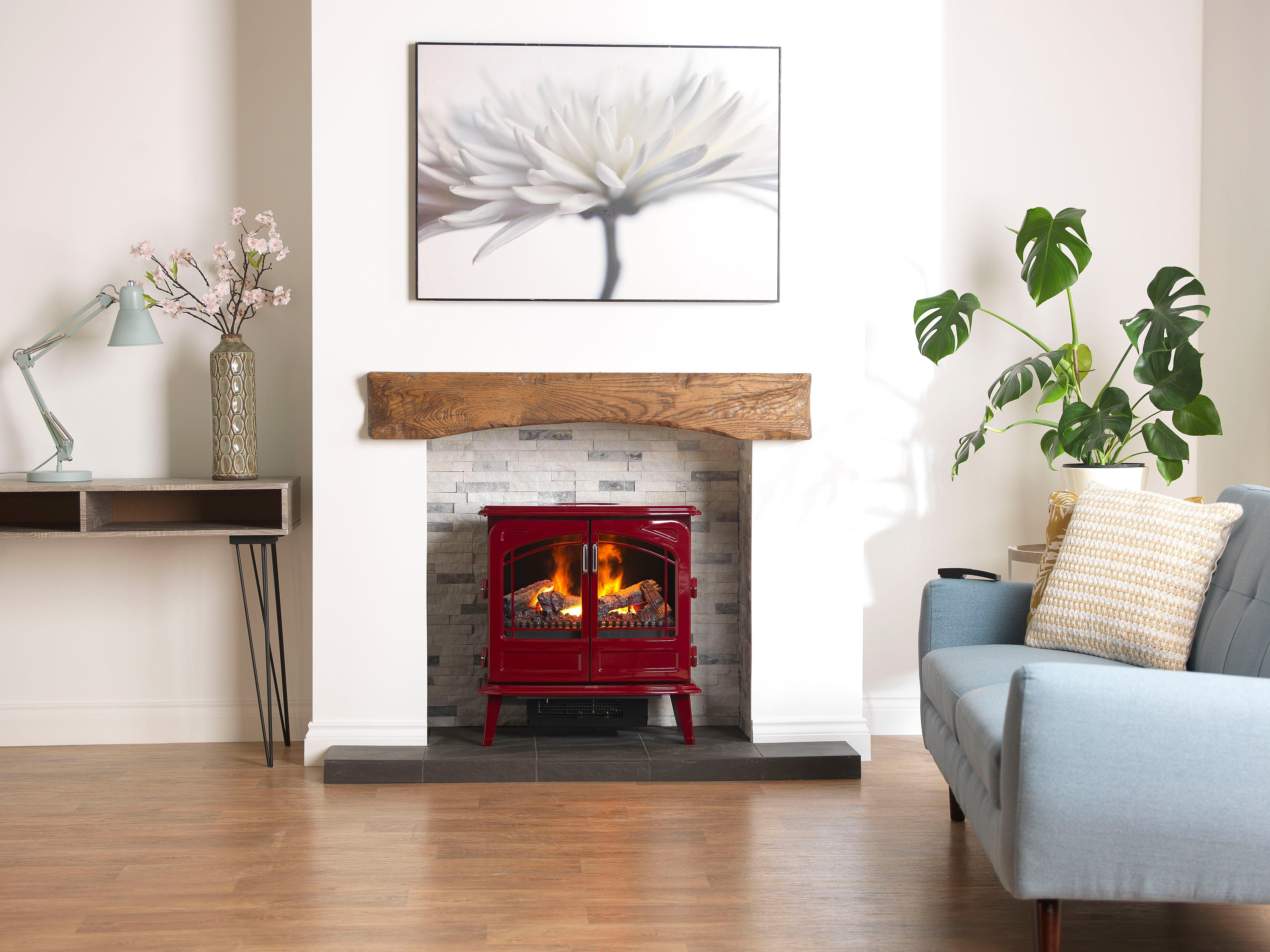 Dimplex Elektrokamin Grand Rouge, einfach an eine Standardsteckdose anschli günstig online kaufen