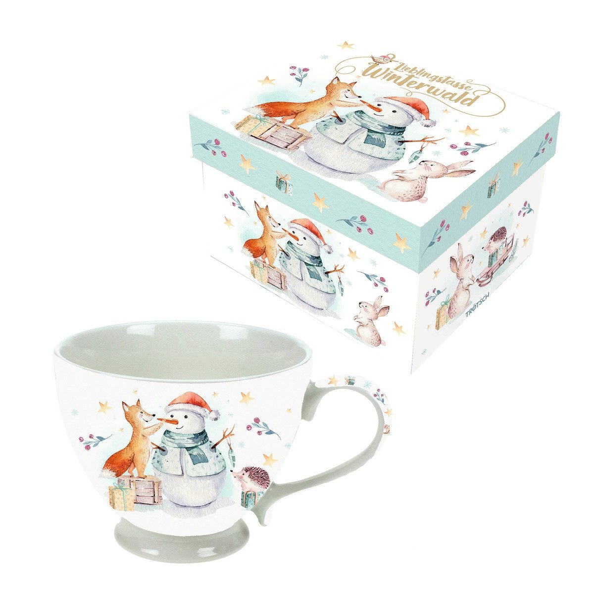 Trötsch Verlag Tasse TRÖTSCH Lieblingstasse Winterwald 440ml