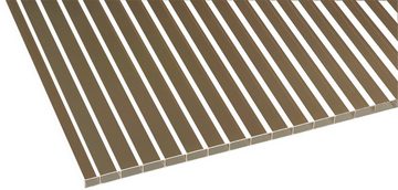 GUTTA Terrassendach Premium, BxT: 913,5x506 cm, Bedachung Dachplatten, BxT: 914x506 cm, Dach Acryl bronce