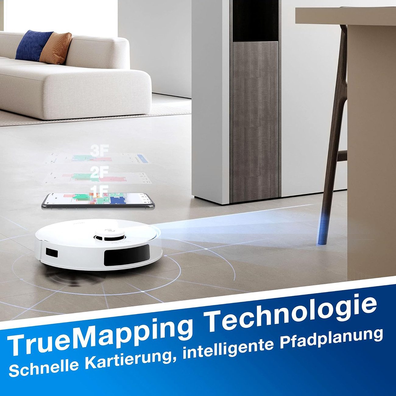 ECOVACS Saugroboter Deebot N20, ohne Beutel