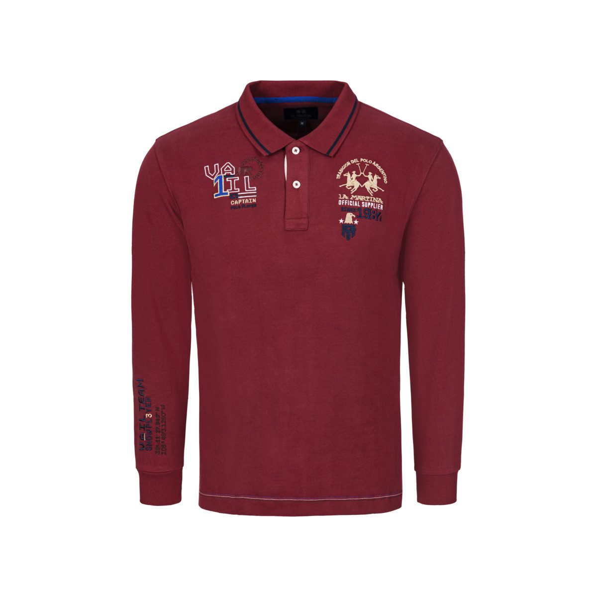 La Martina Poloshirt MBP301 Herren T-Shirt, Shirt, Poloshirt, Polohemd, Sportshirt