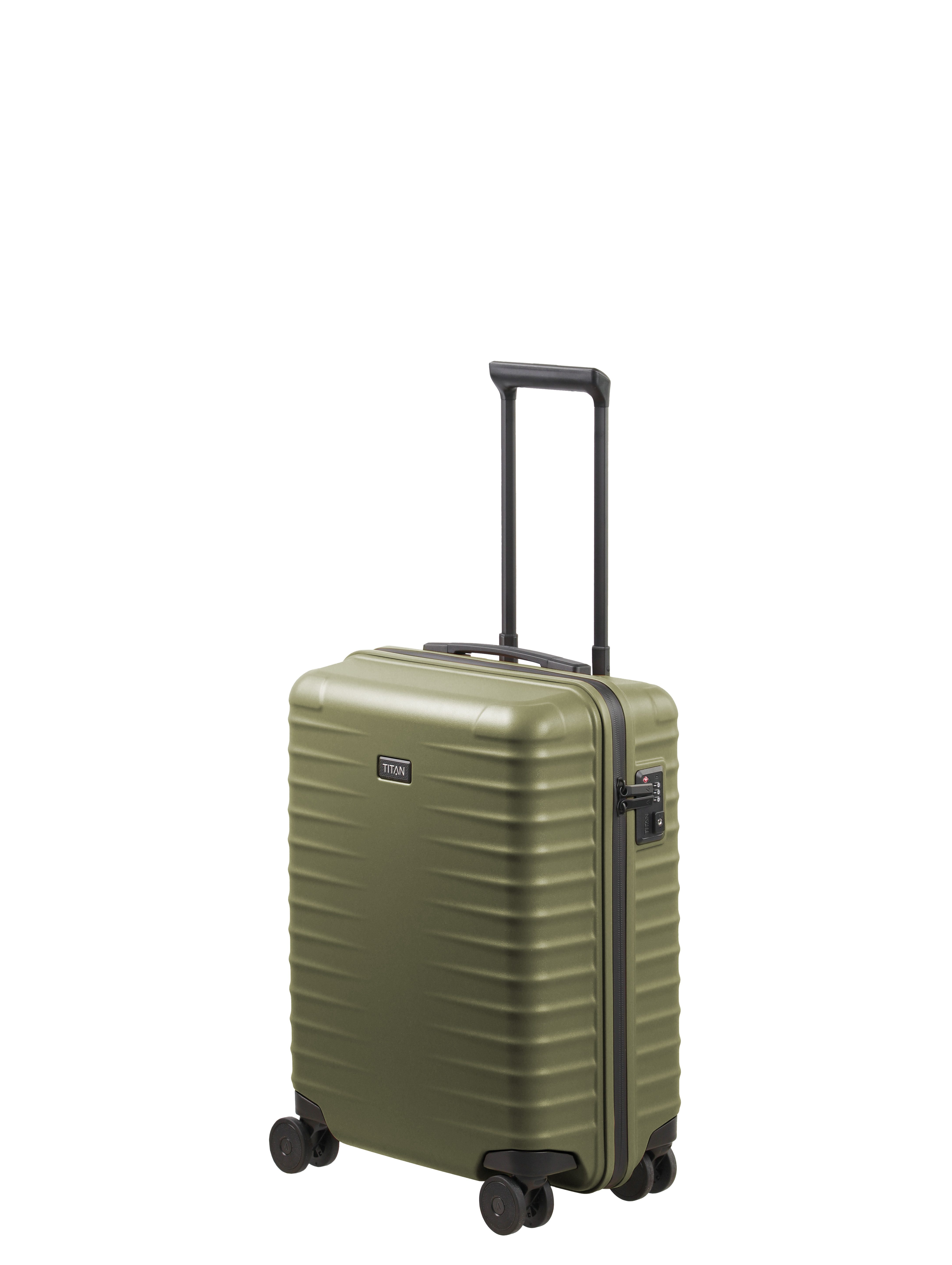TITAN - Made in Germany Trolley UPGRADE Koffer Hartschale, 4 Rollen, mit kratzresistenter Oberfläche und cleverer Innenaufteilung