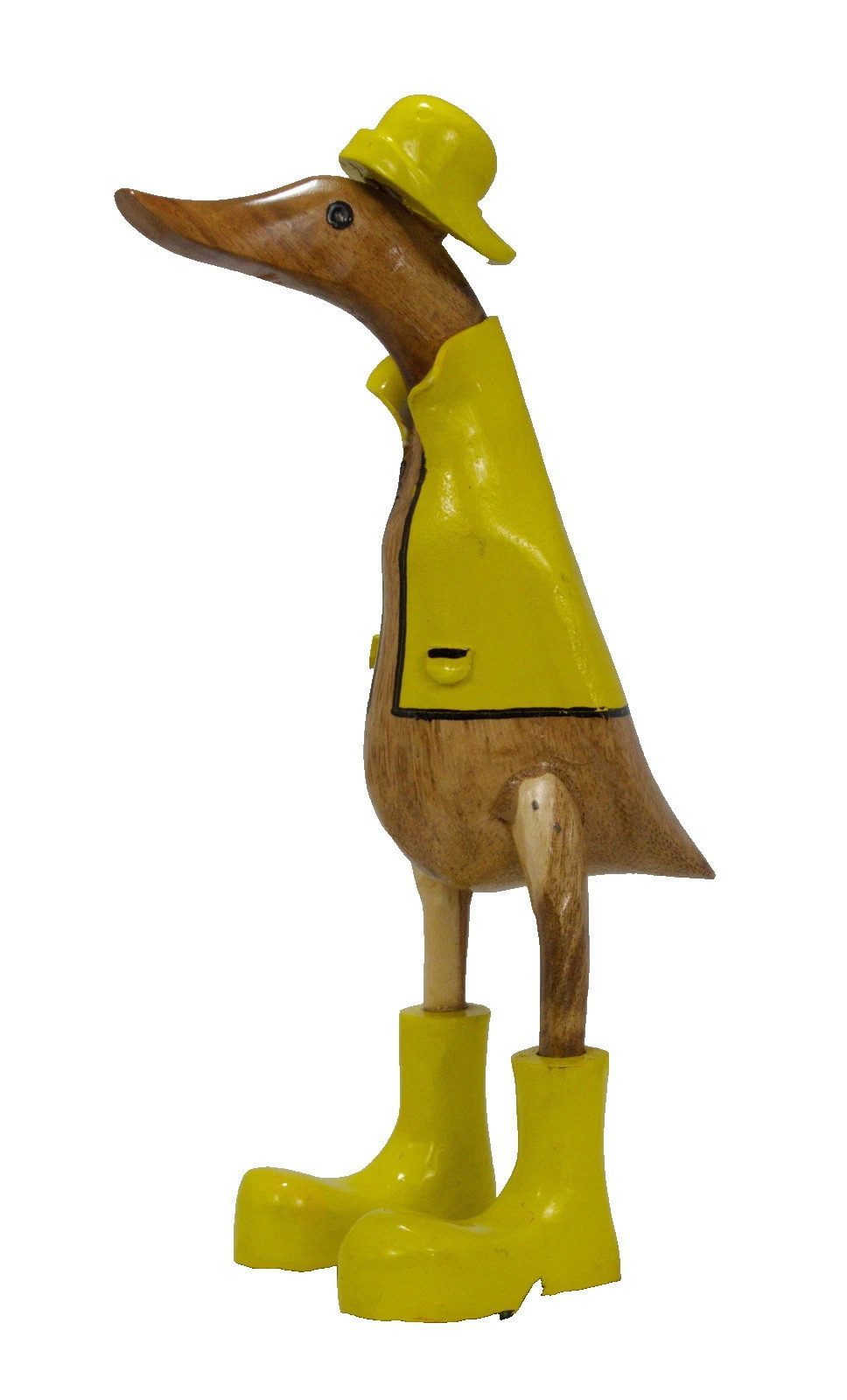 Kaufhaus le petit Tierfigur Deko Ente Holz Laufente Stiefel Hut Gans Vogel günstig online kaufen