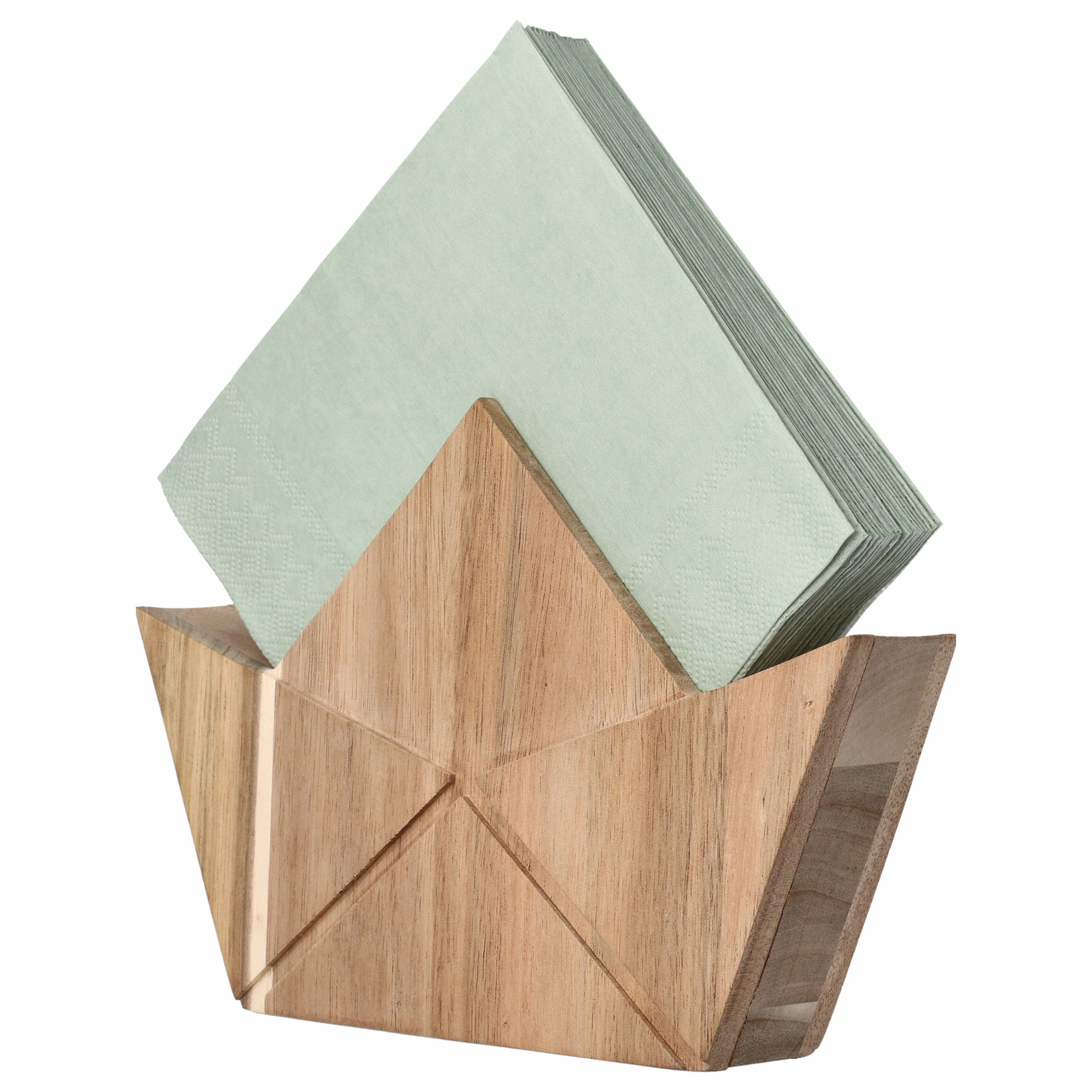 Räder Design Serviettenhalter Serviettenhalter aus Holz Bootform von räder design - maritime Dekorat