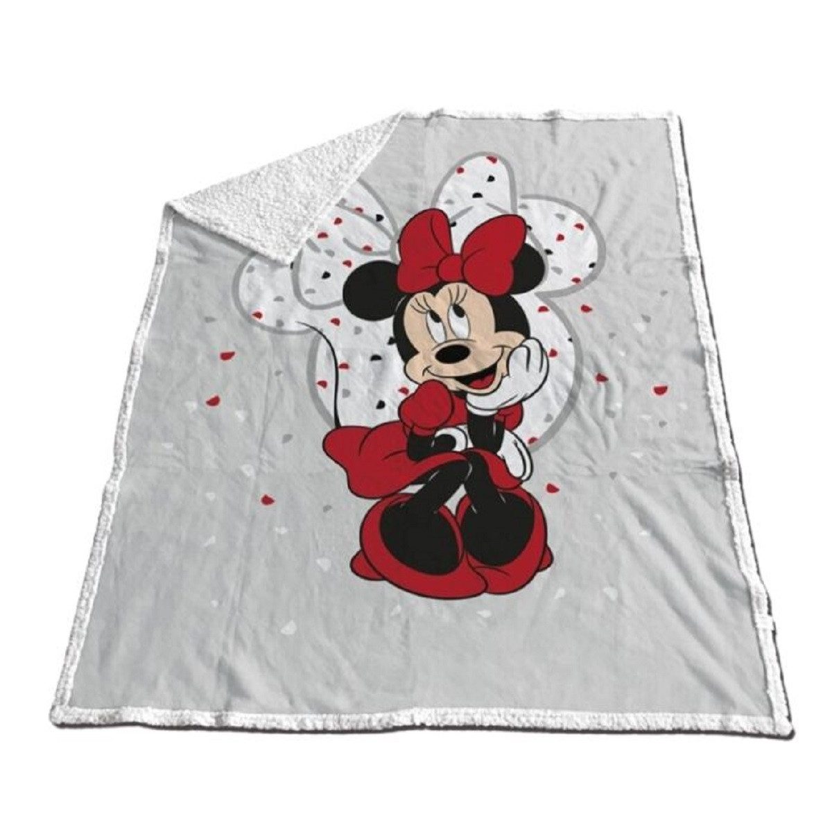 Wohndecke Fleecedecke 130x170 cm – Kuschelige Sherpa-Decke für Kinder, Disn günstig online kaufen