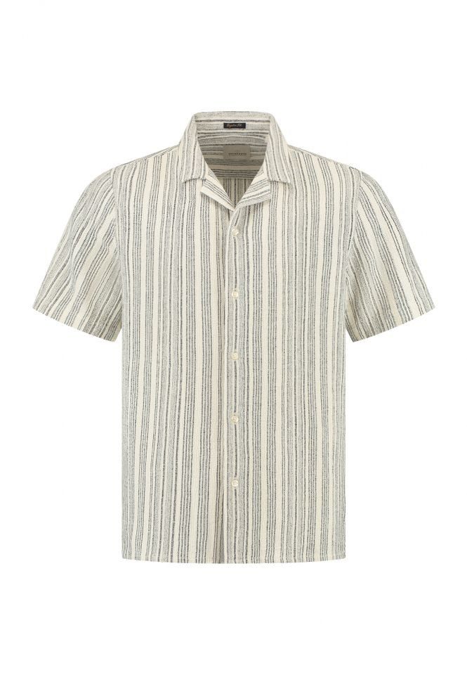 Dstrezzed Kurzarmhemd – Sommerhemd Baumwolle – Freizeitshirt gestreift – DS_Sandy Summer