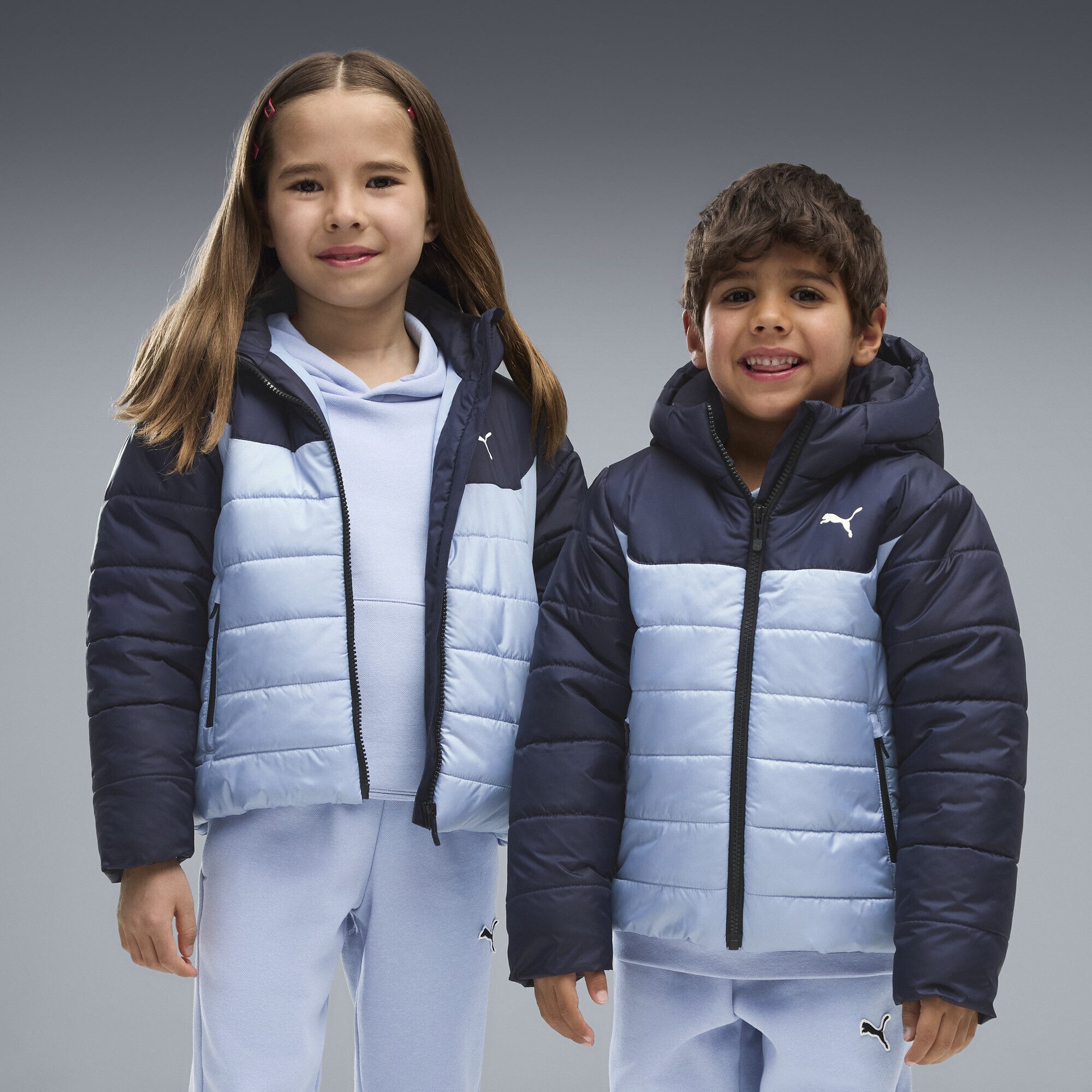 PUMA Winterjacke Essentials Wattierte Kapuzenjacke Kinder