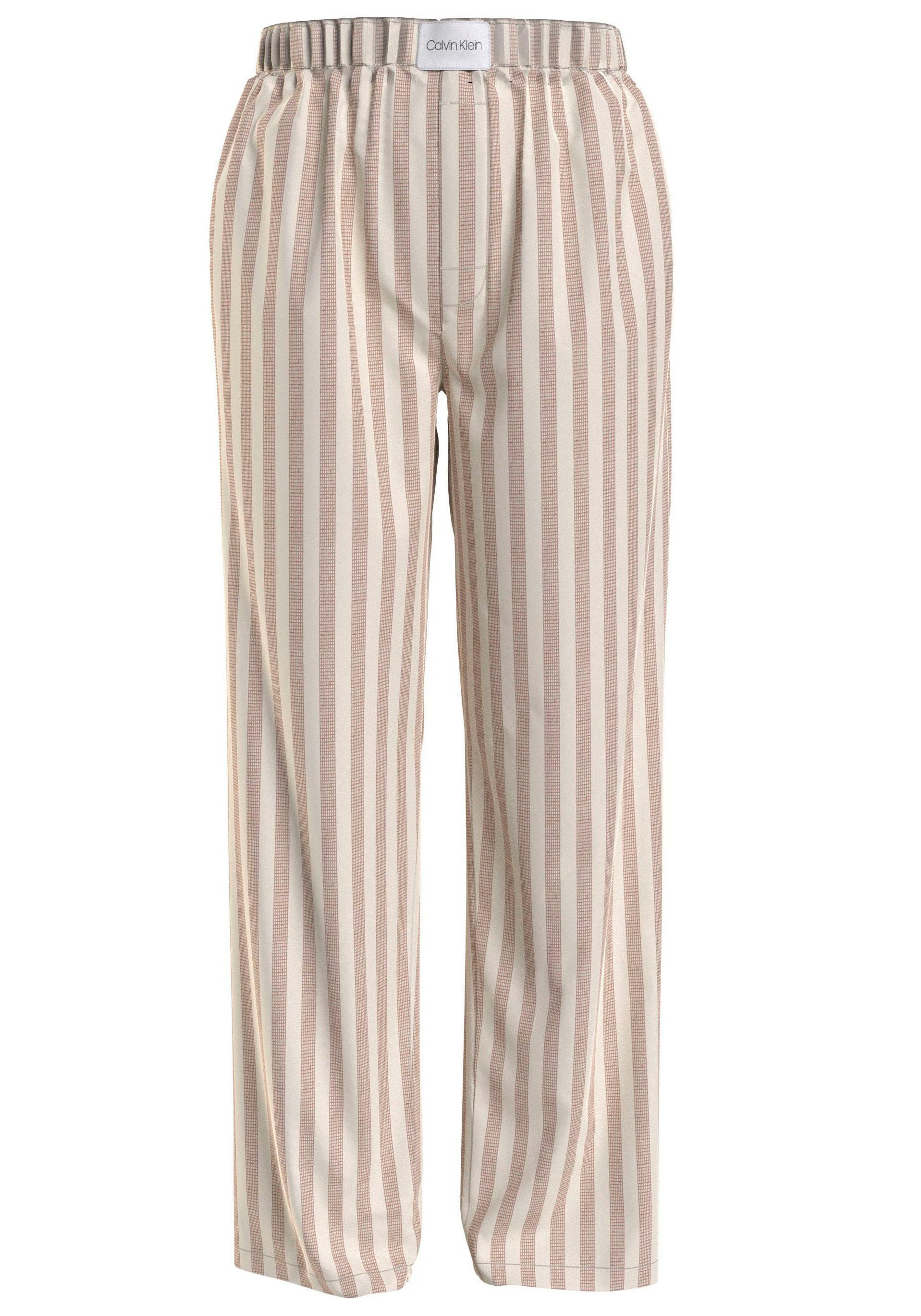 Bund Underwear natur Pyjamahose mit Calvin SLEEP Klein elastischem PANT