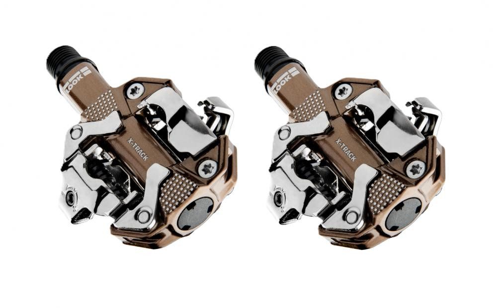 Look Klickpedale LOOK X-Track Gravel Edition Bronze Klickpedale - 350 mm² Plattform, SP