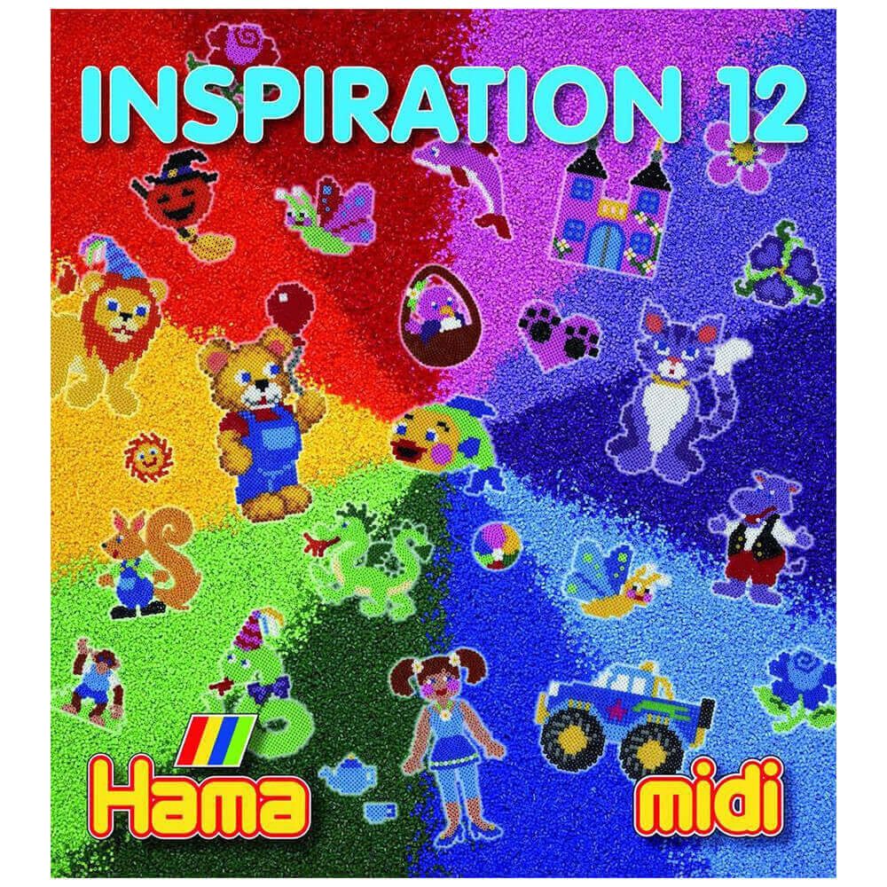 Hama Perlen Bügelperlen Hama Inspirationen 12 für Midi-Bügelperlen