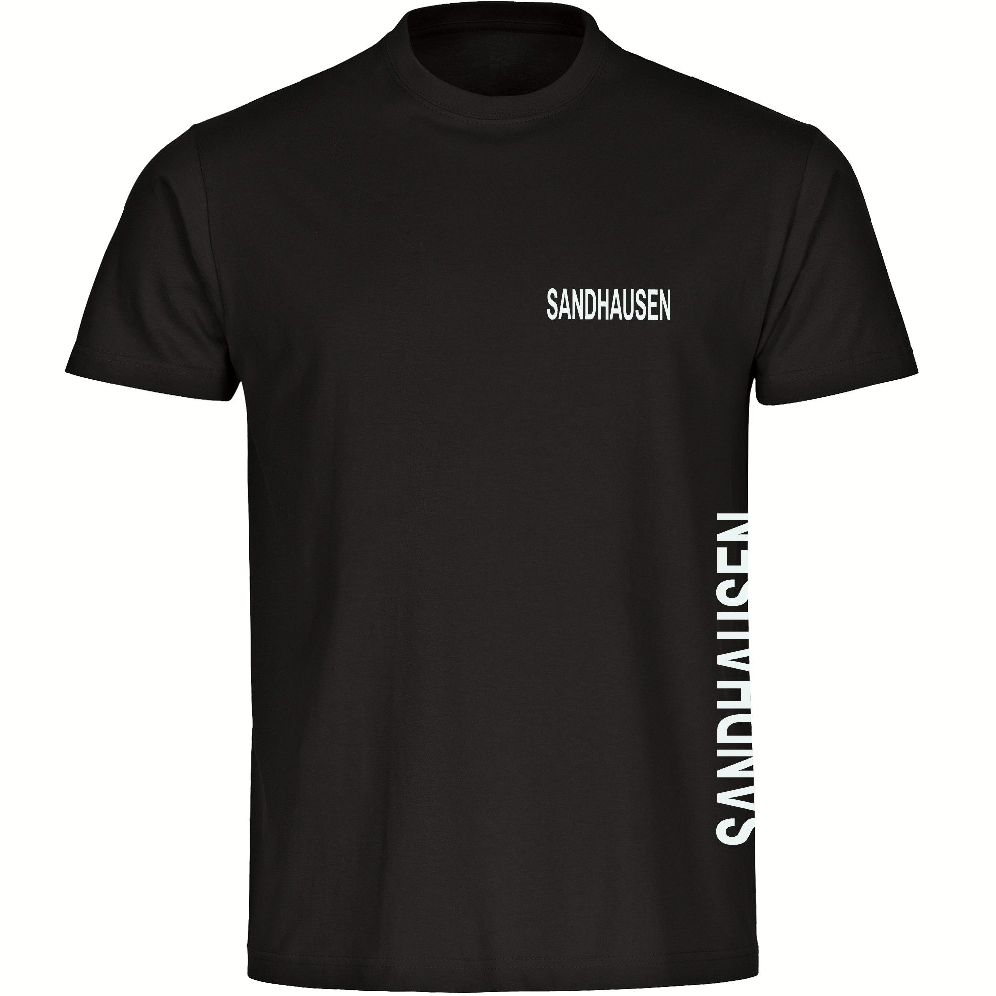 T-Shirt Herren Sandhausen - Brust & Seite - Männer