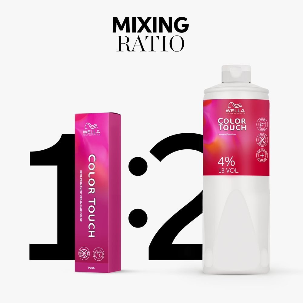 Wella Professionals Haarmaske Wella Color Touch Intensiv-Emulsion 4% 1000ml
