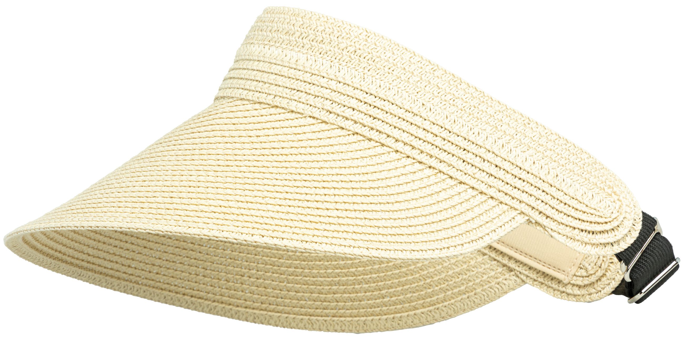 Caspar Strohhut HT027 verstellbare leichte Damen Sommer Schirmmütze Sonnenv günstig online kaufen