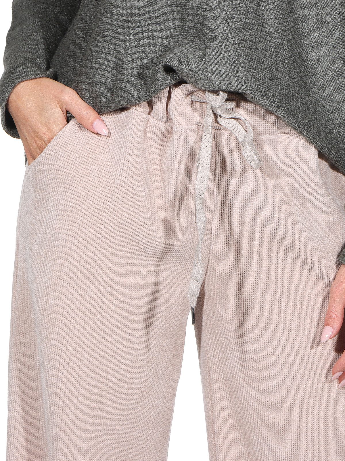 OriginalYou Cordhose Schlupfhose Damen Cordhose Freizeithose Soft Cord Damen Culotte weiches Cordgewebe mit Stretch