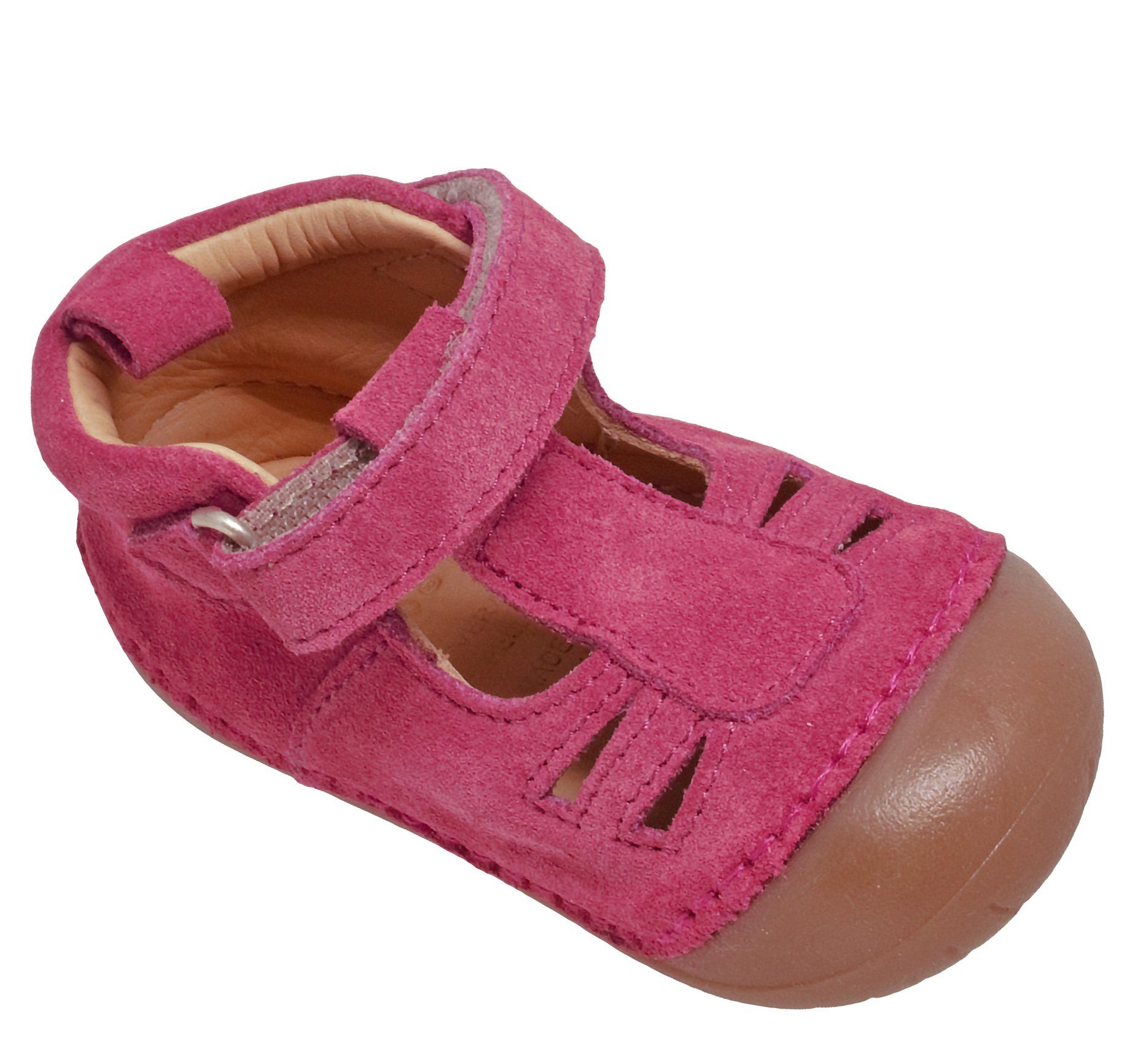 334 Baby Ocra Schuhe Ocra Krabbelschuh Lauflernschuhe Klett Mädchen Pink Leder
