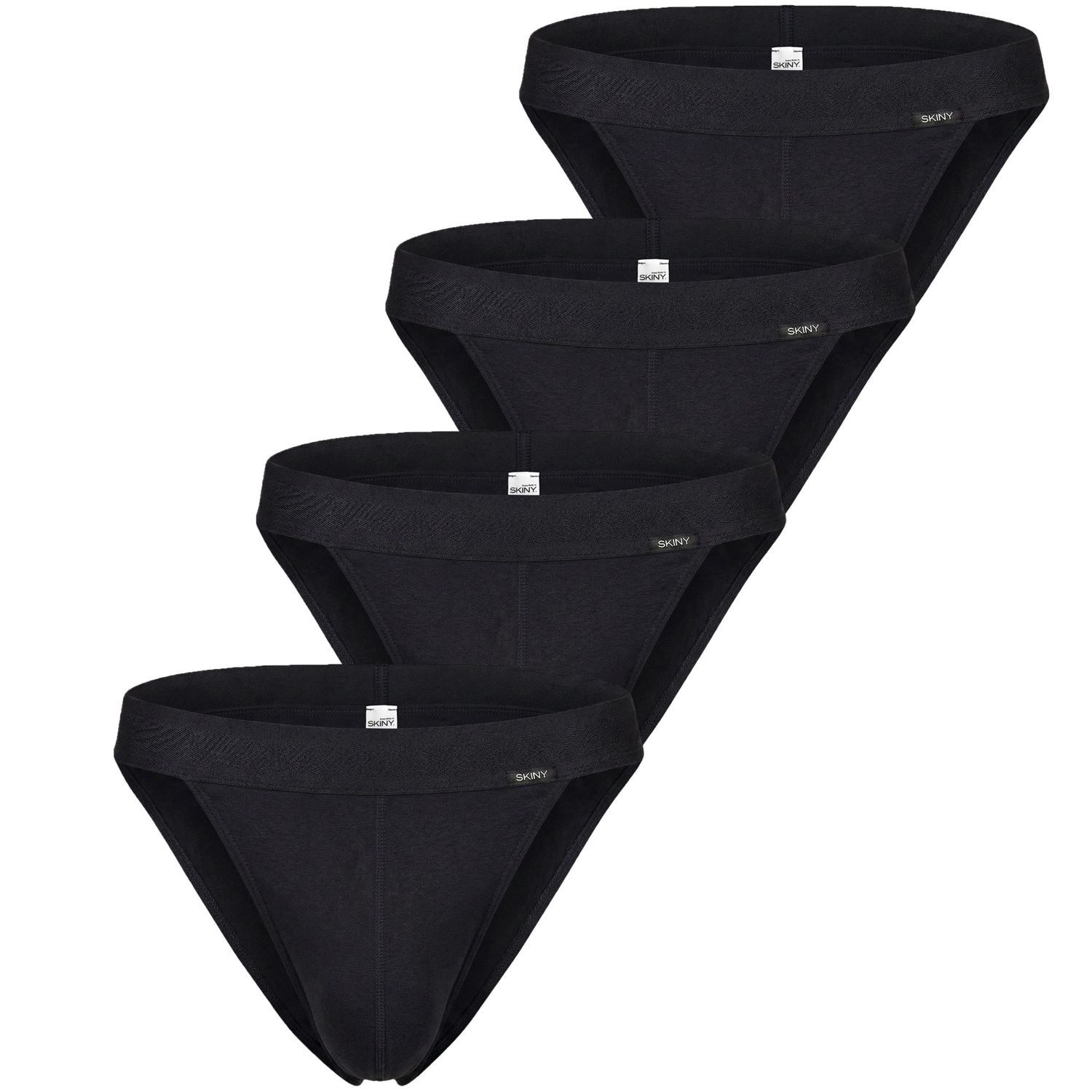 Skiny Slip (2er- oder 4er-Pack) mit seitlich platziertem Logo im 2er oder 4er Pack