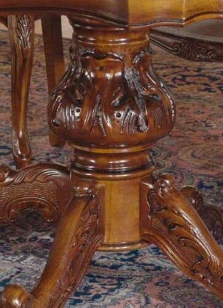 Tisch Luxus Esstisch, Klassischer Barock Rokoko JVmoebel Holz Tische Stil Antik