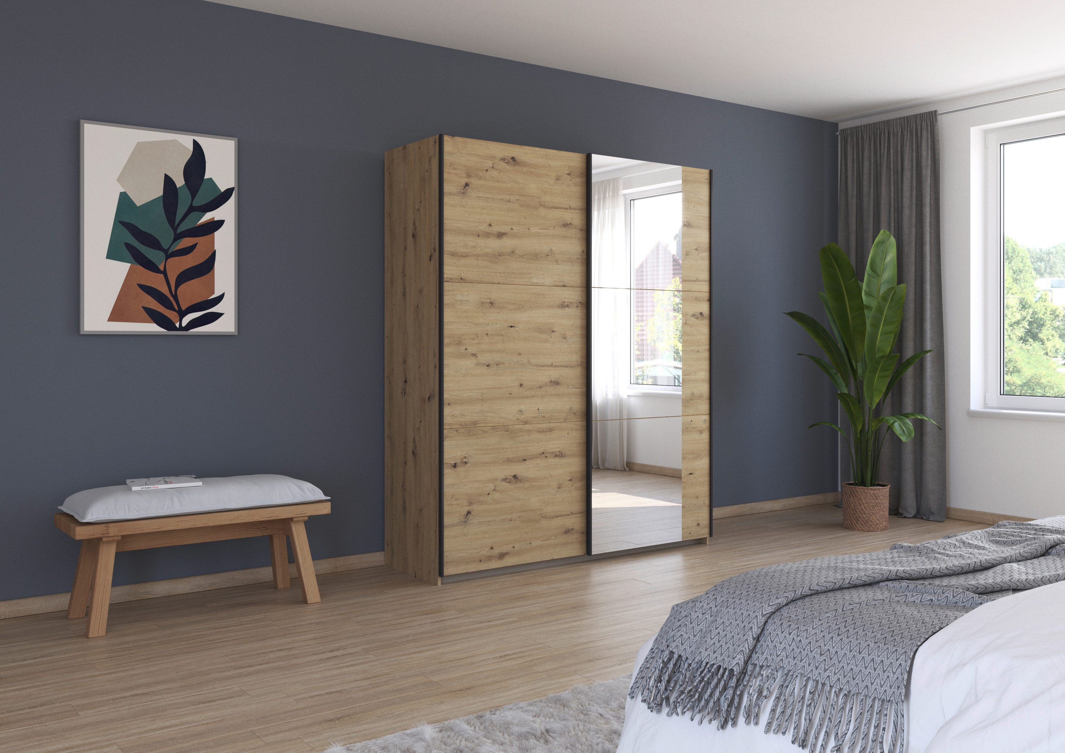 rauch Schwebetürenschrank Kleiderschrank Drehtürenschrank Schrank Garderobe günstig online kaufen