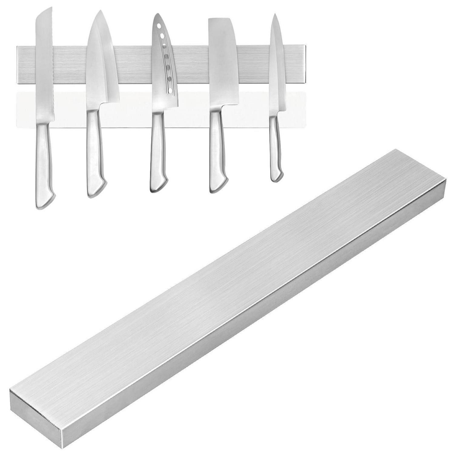 LuxusKollektion Magnethalter Magnetleiste Messer Edelstahl selbstklebend 30cm (1-St)