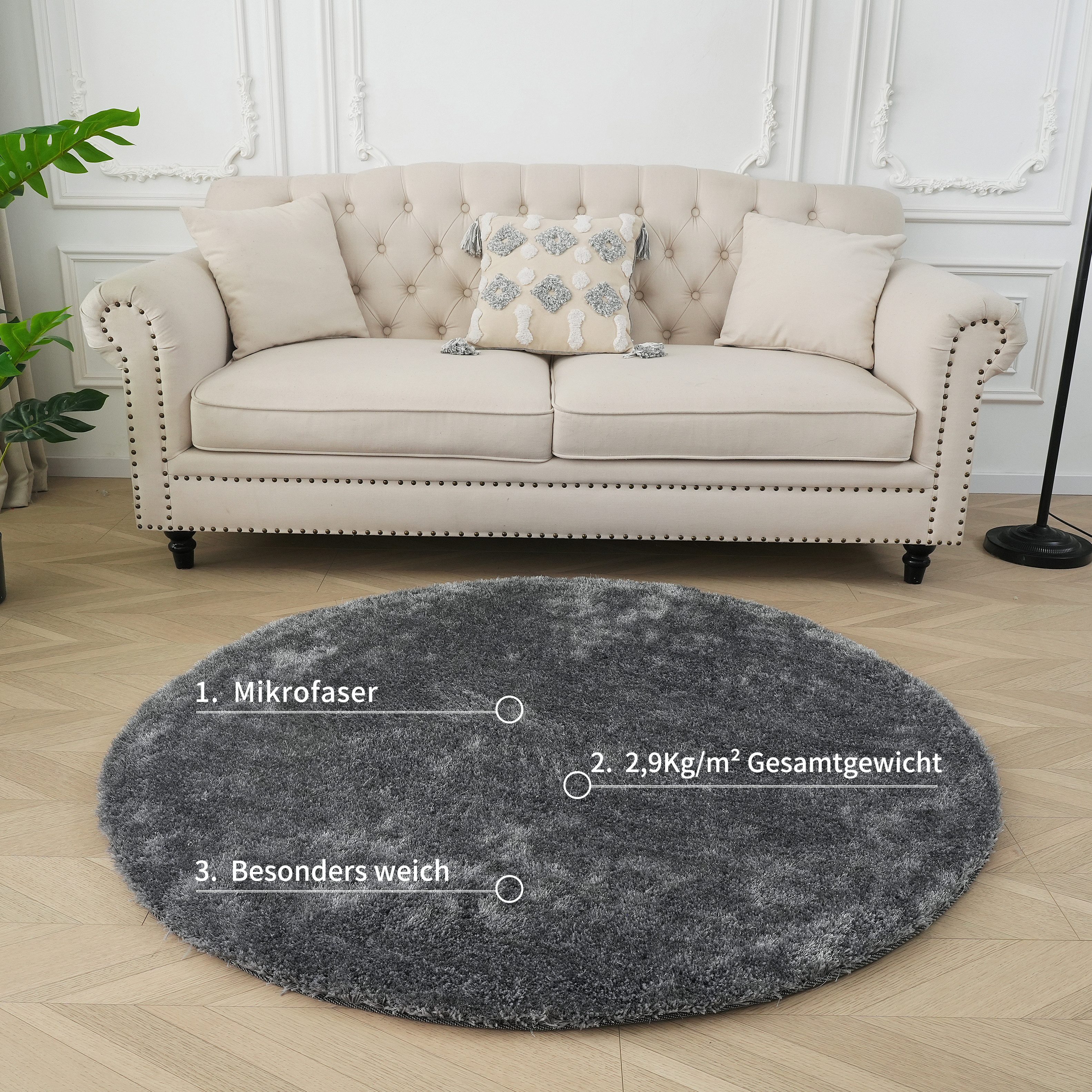 Bruno Banani Hochflor-Teppich Dana Teppich, Kundenliebling, günstig online kaufen