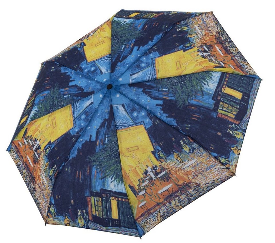 doppler® Taschenregenschirm Art Collection Magic, Monet Windmühle, mit  UV-Schutz