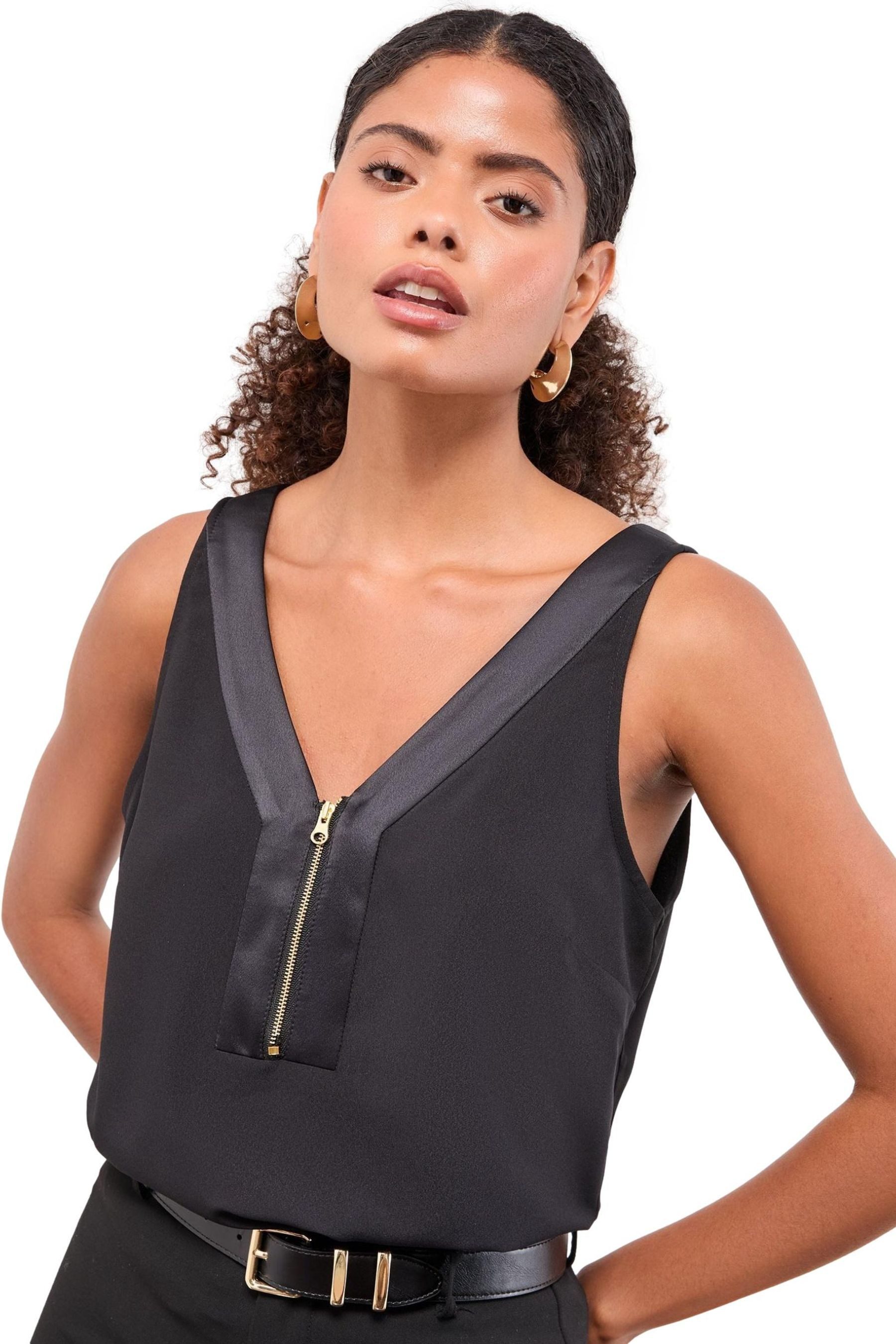 Trägertop Lipsy Trägertop mit Reißverschluss vorne, Regular