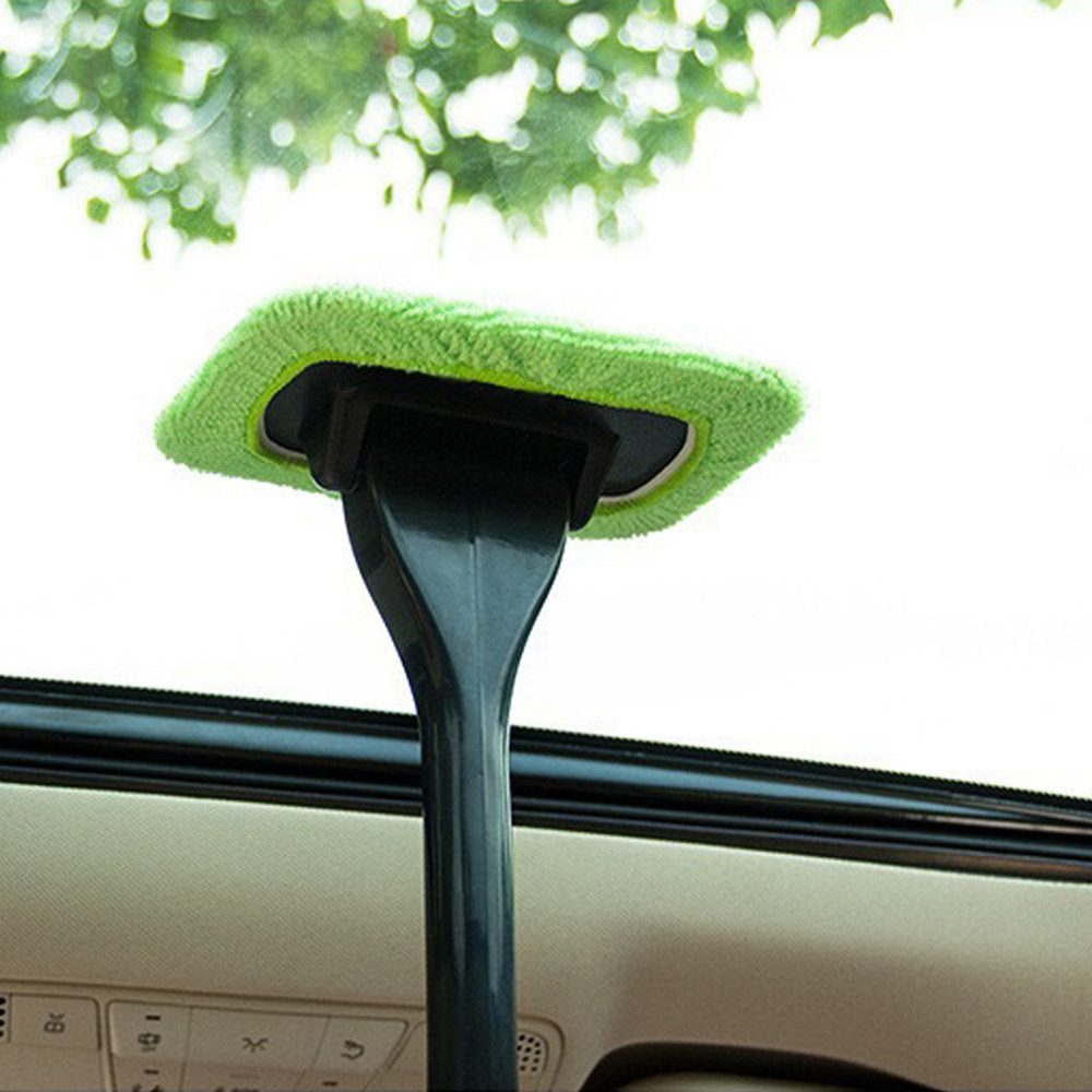 Thumbnail - REDOM Autowaschbürste Auto Scheibenreiniger Fensterreiniger mit 180° Drehkopf, mit 8 Ersatzpads waschbar, (Glasreiniger,...