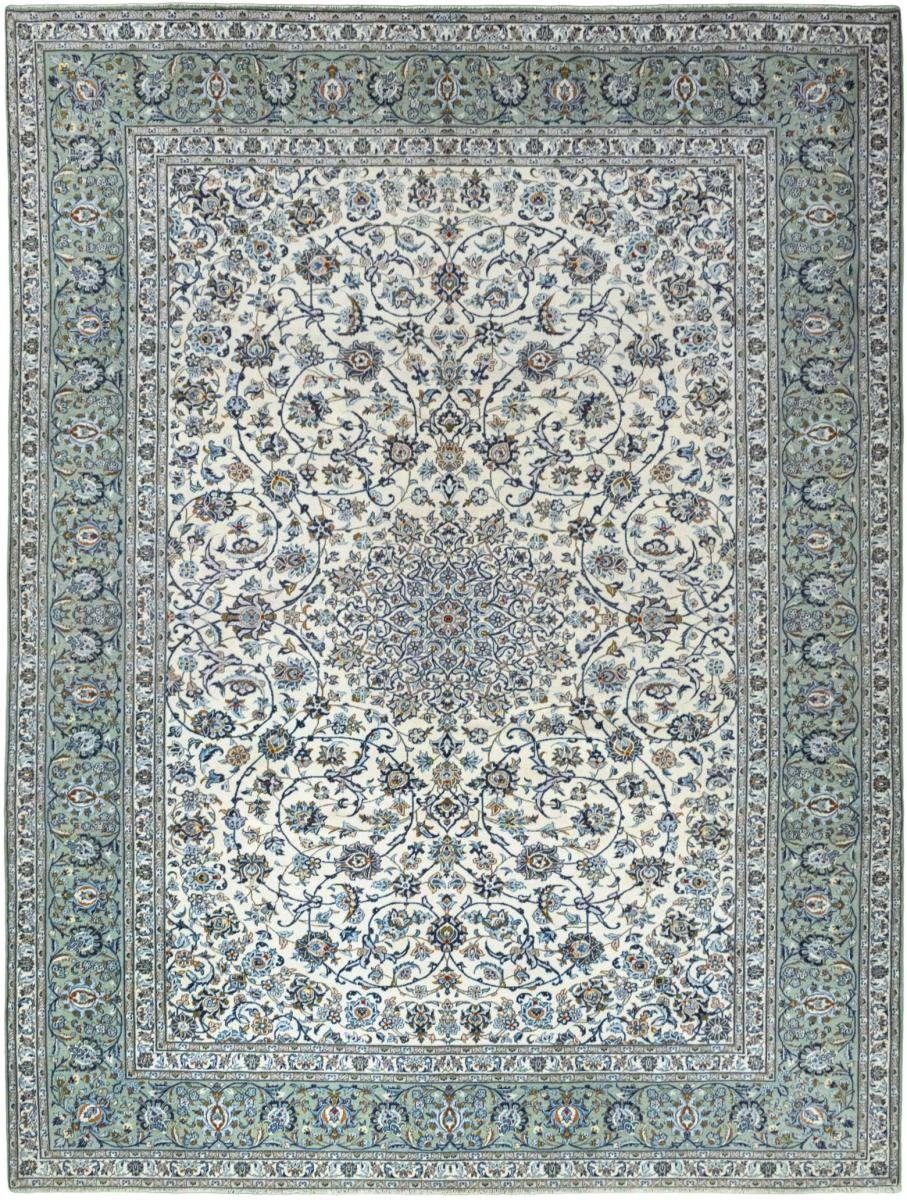 Orientteppich Keshan 312x423 Handgeknüpfter Orientteppich / Perserteppich, Nain Trading, rechteckig, Höhe: 12 mm
