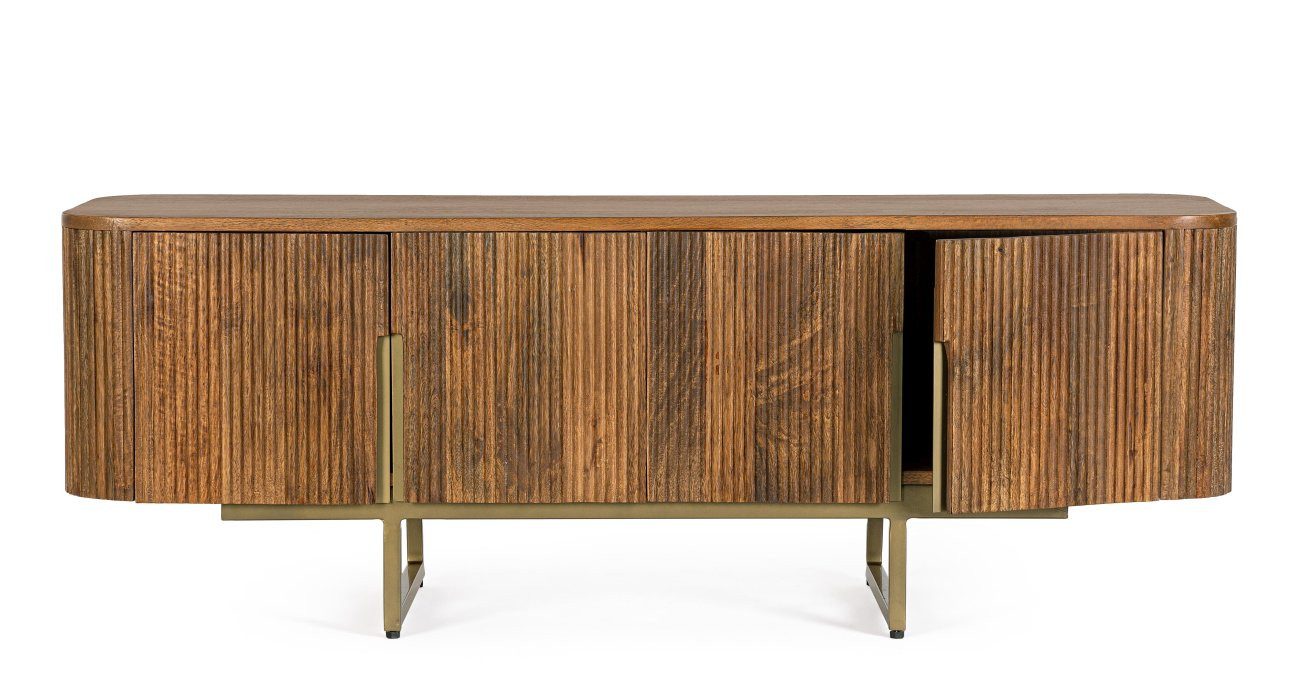 Feeling4Home TV-Board Vilas aus Mangoholz, 140 cm