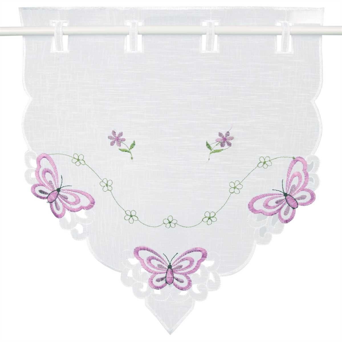 Arsvita Vorhang, Stangendurchzug (1 St), transparent, günstig online kaufen