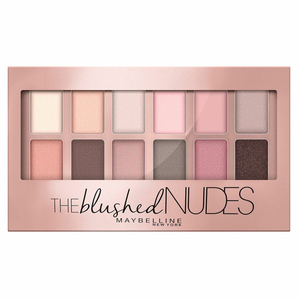 MAYBELLINE NEW YORK Lidschatten The Blused Nudes Eye Shadow Palette See It On You